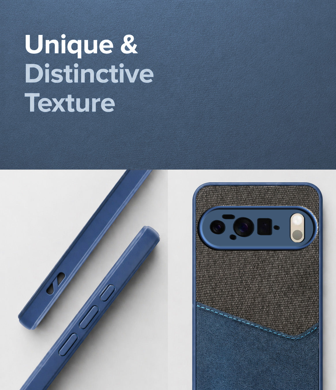 For Google Pixel 10 Pro XL Back Cover Case (Dual PU Leather Stitch | Professional Minimalist | Soft and Flexible)