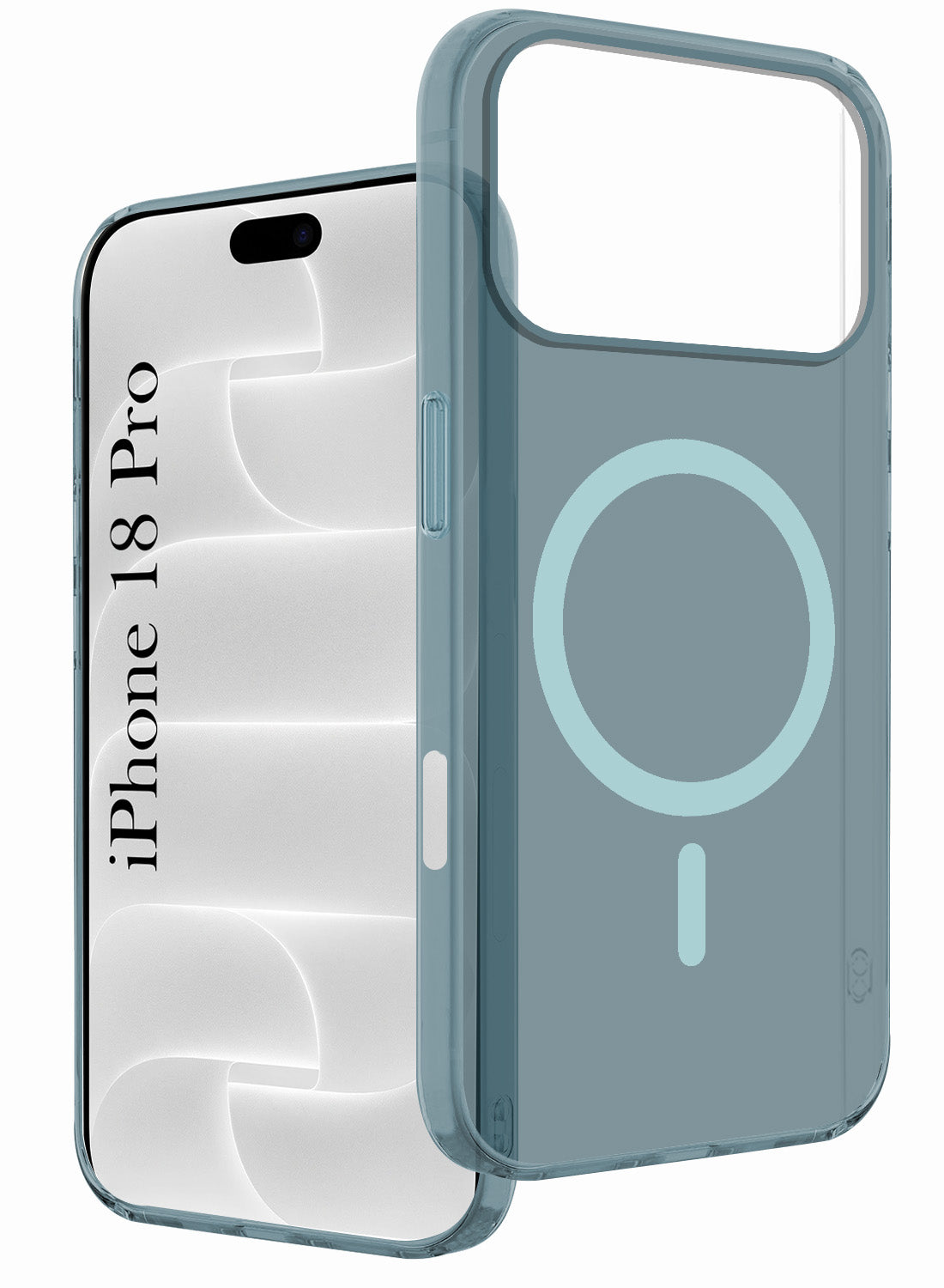 For Apple iPhone 18 Pro Back Cover Case (Frosted Matte Feel | MagSafe Compatible Wireless Charging)