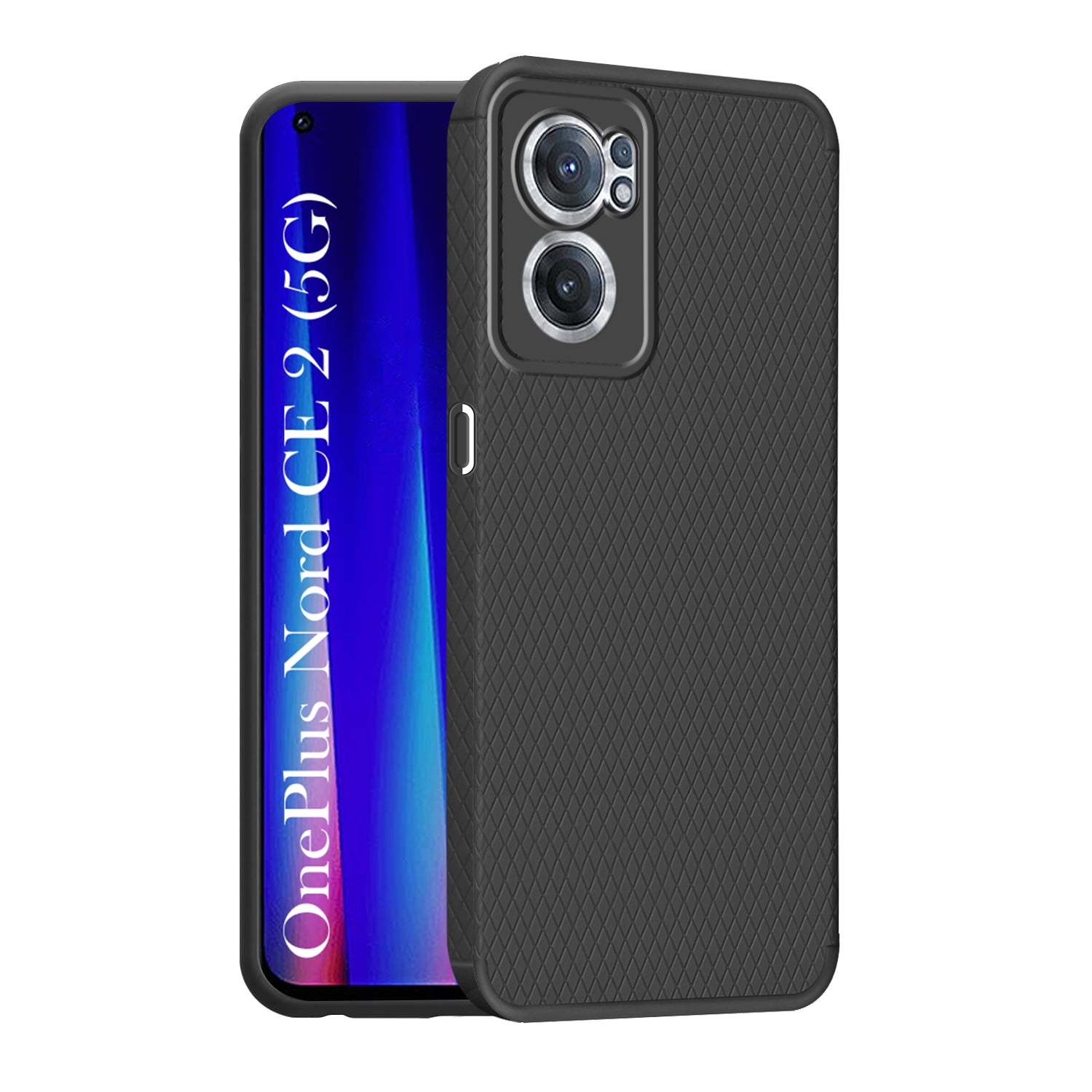 For OnePlus Nord CE 2 5G Back Cover Case (Liquid Silicone | Side Grip | Camera Protection)