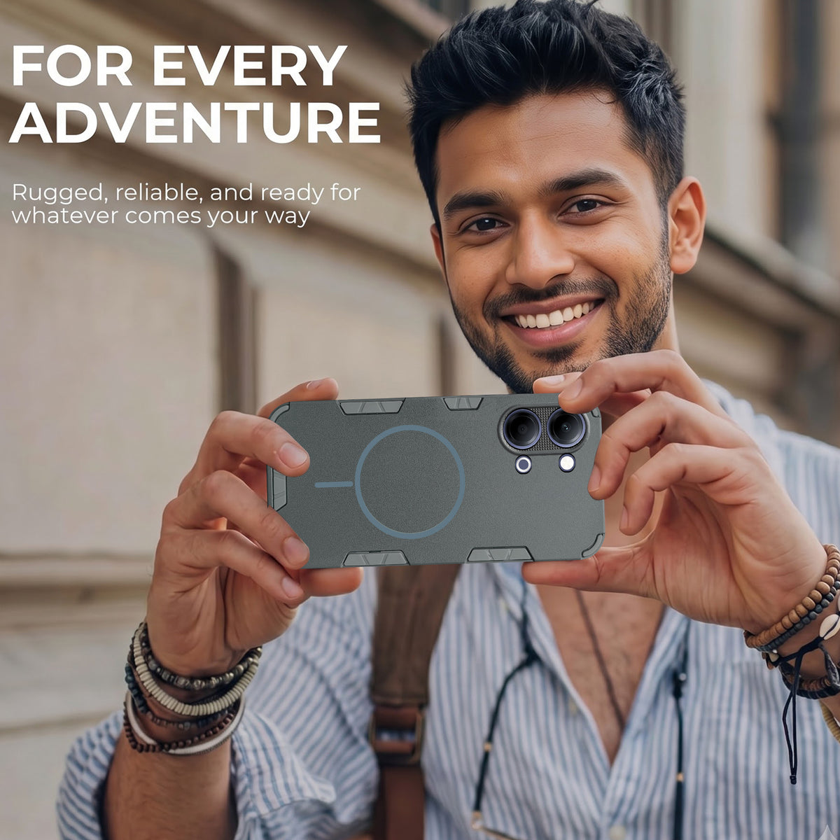 For Vivo Y05 (4G) | Vivo T5 Lite (5G)  Back Cover Case (Slim Hybrid Armor | Shockproof Camera Protection | Rugged Dual Layer)