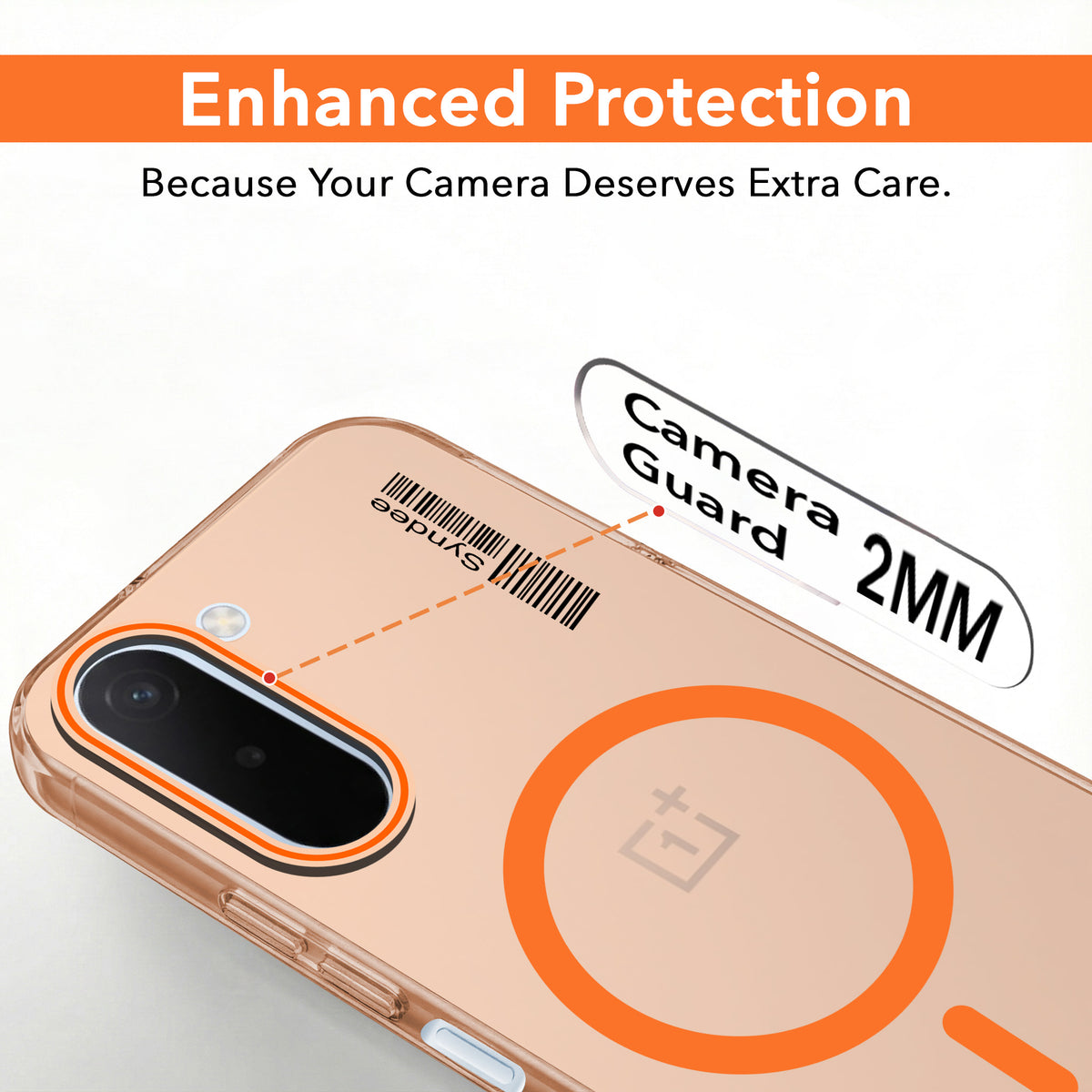 For OnePlus N6X Back Cover Case (Soft Touch | Camera Bump Protection | MagSafe Compatible | Matte Finish)
