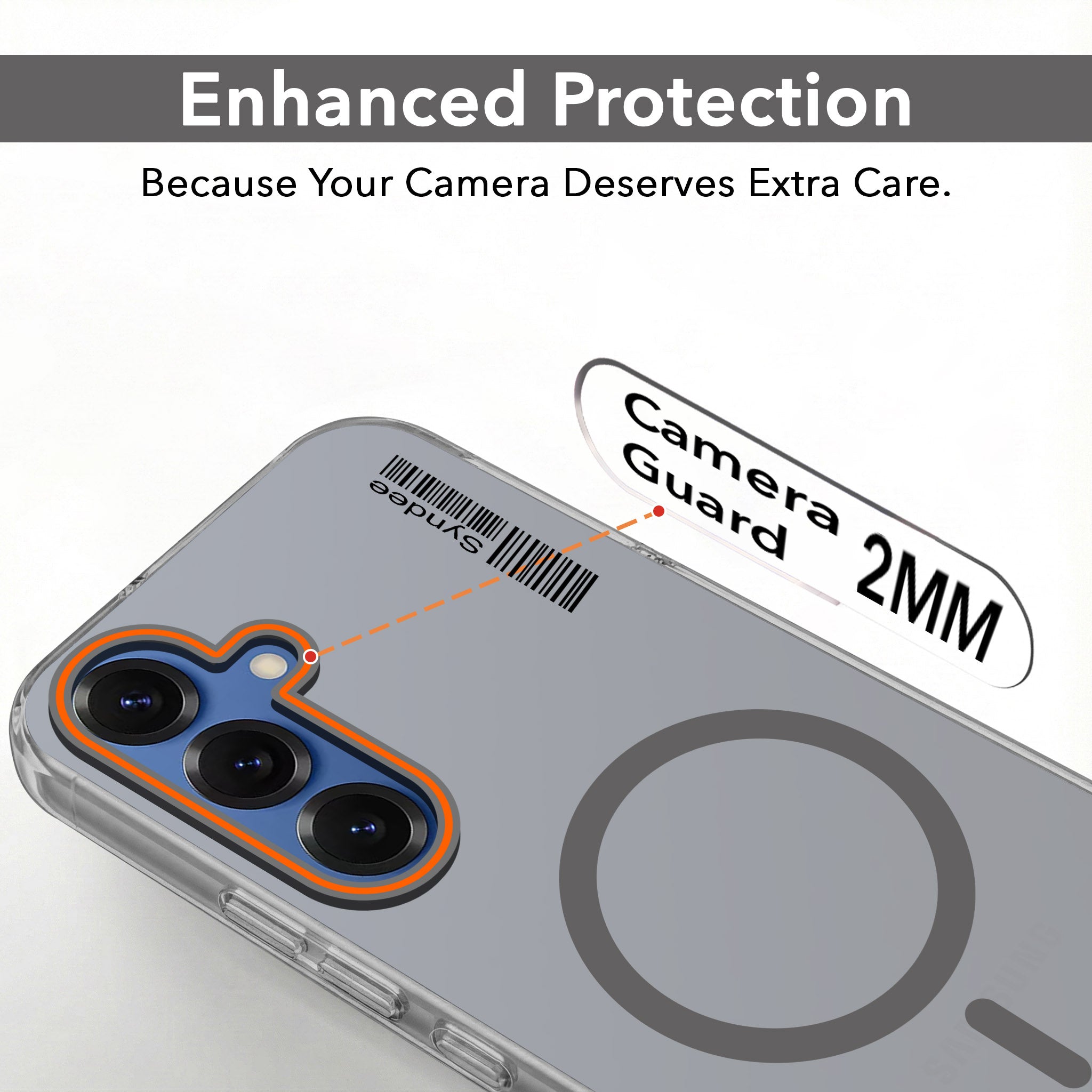 For Samsung Galaxy S25 Back Cover Case (Soft Touch | Camera Bump Protection | MagSafe Compatible | Matte Finish)