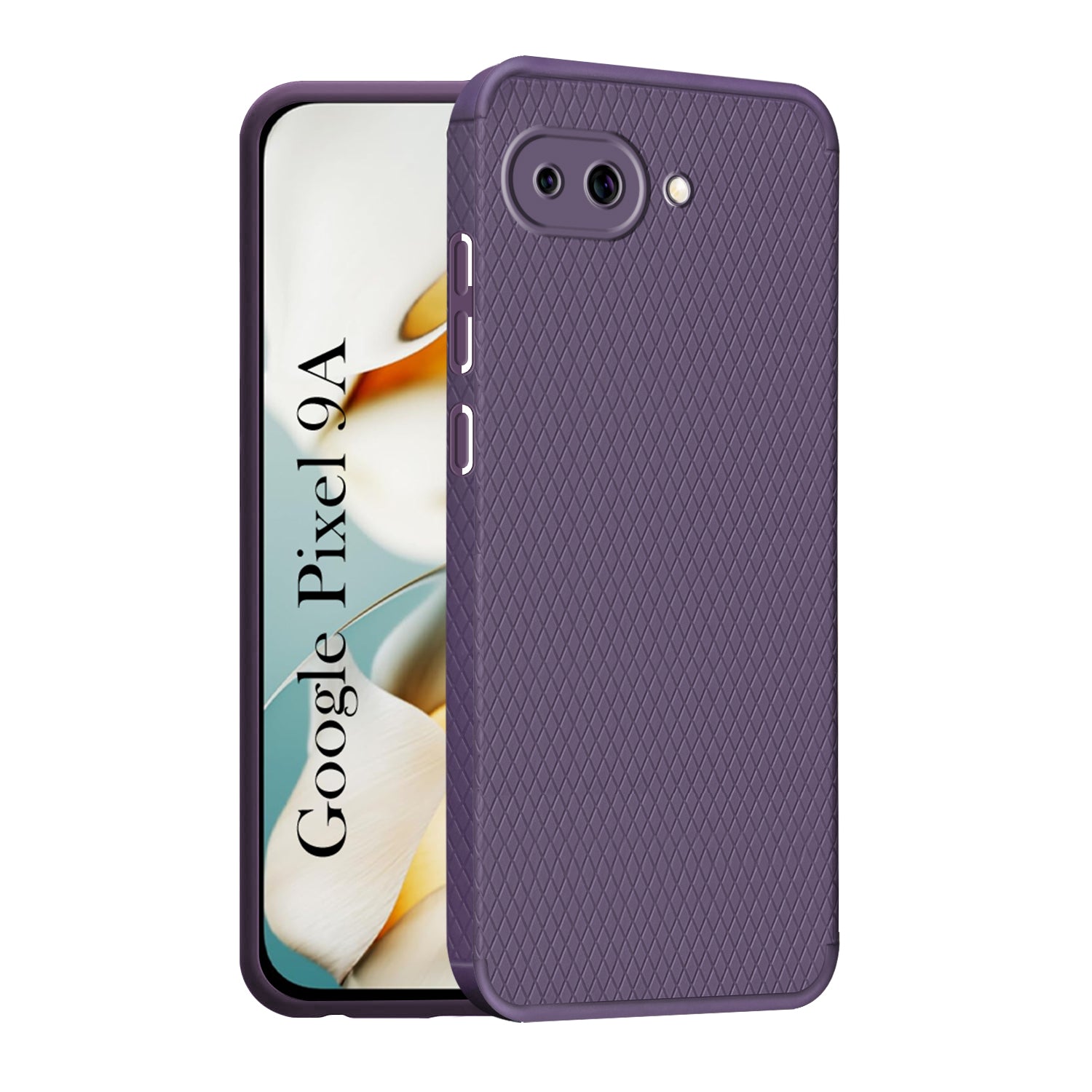 For Google Pixel 9A Back Cover Case (Liquid Silicone | Side Grip | Camera Protection)