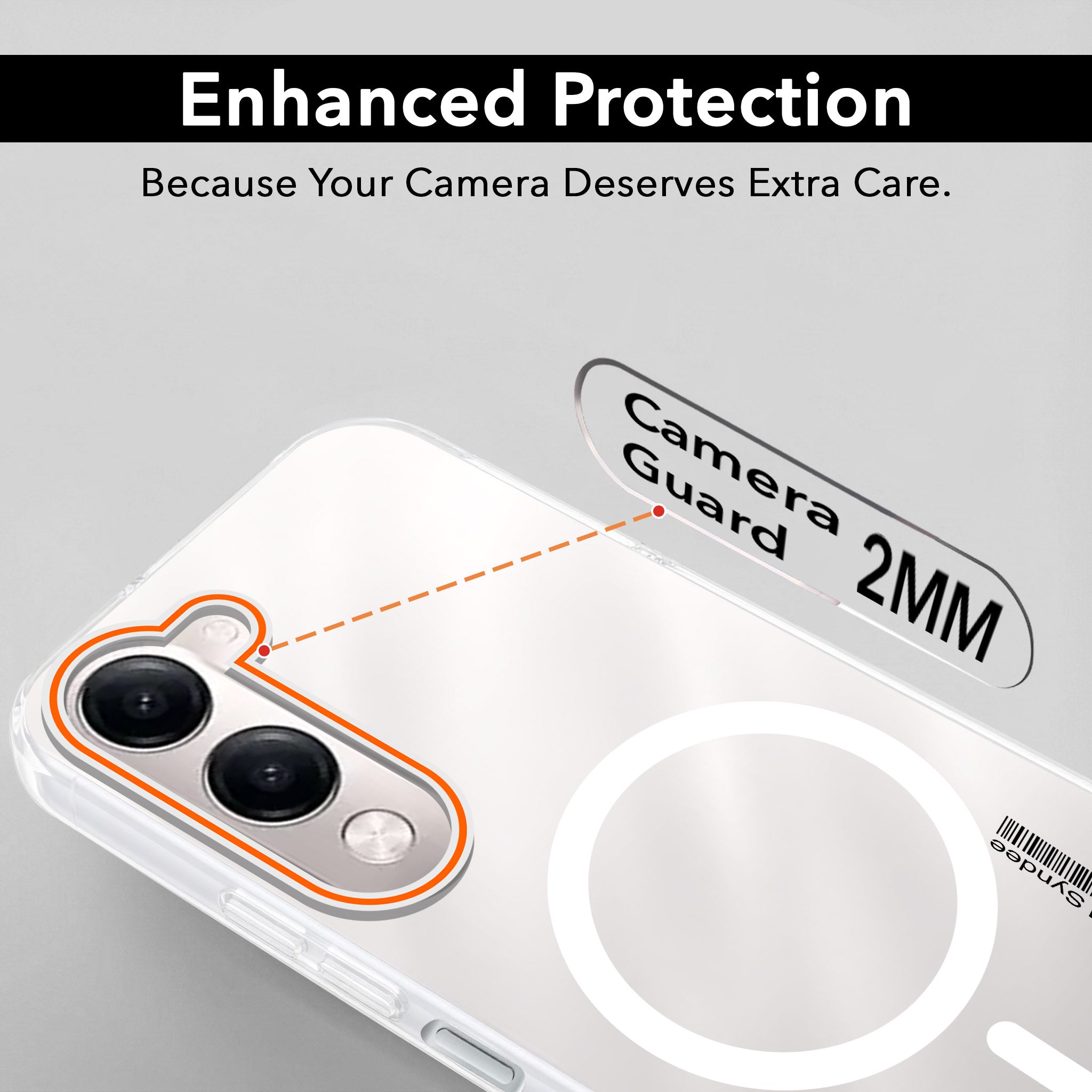 For Vivo Y19 | Vivo Y19e | Vivo T4 Lite Back Cover Case (Soft Touch | Camera Bump Protection | MagSafe Compatible | Matte Finish)