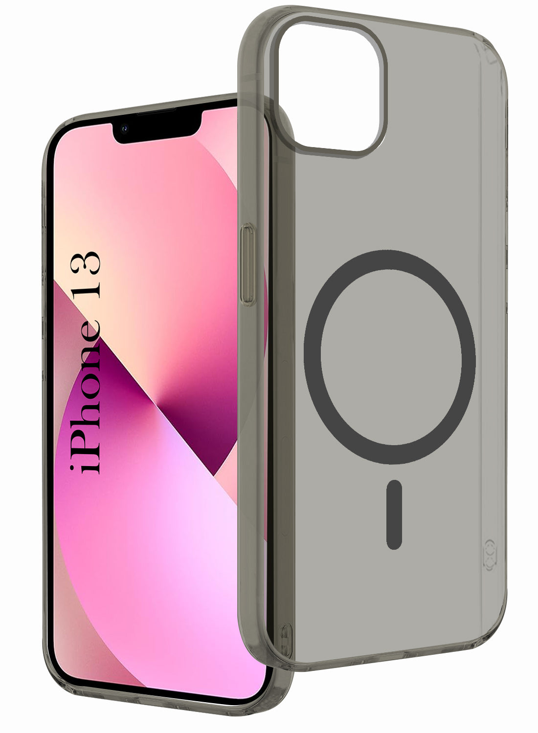 For Apple iPhone 13 Back Cover Case (Frosted Matte Feel | MagSafe Compatible Wireless Charging | Polycarbonate Material)