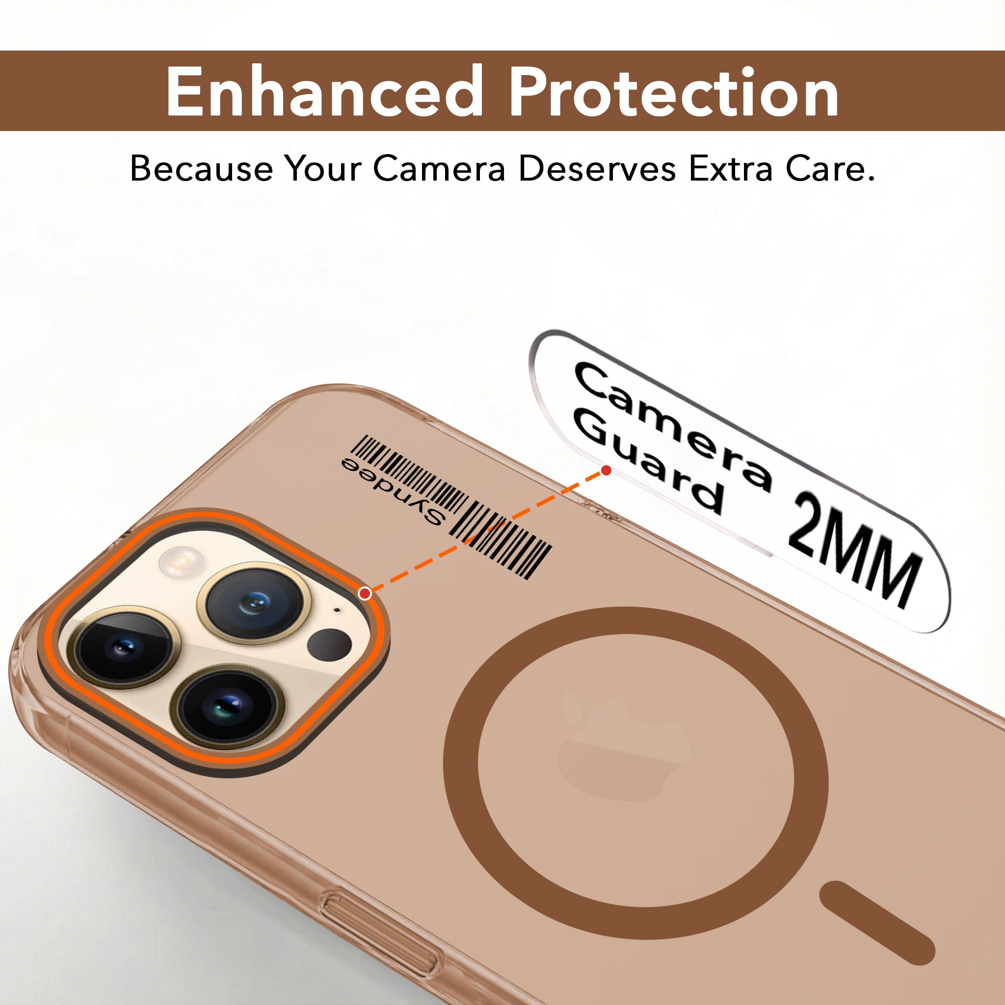 For Apple iPhone 13 Pro Max Back Cover Case  (Soft Touch | Camera Bump Protection | MagSafe Compatible | Matte Finish)