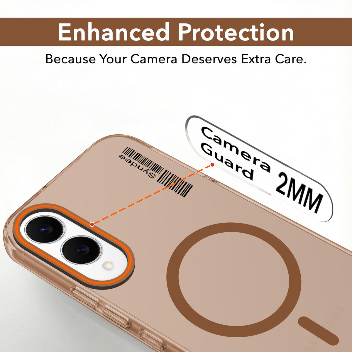 For Samsung Galaxy S25 Edge Back Cover Case (Soft Touch | Camera Bump Protection | MagSafe Compatible | Matte Finish)