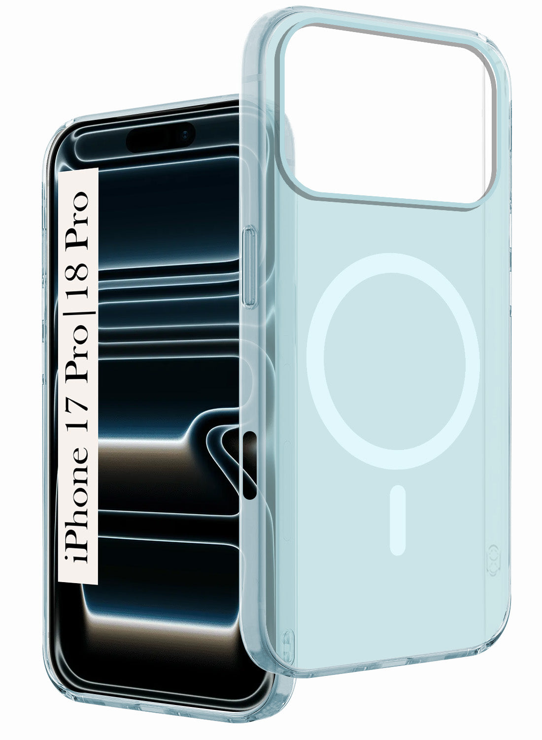 For iPhone 17 Pro | iPhone 18 Pro Back Cover Case (Frosted Matte Feel | MagSafe Compatible Wireless Charging)