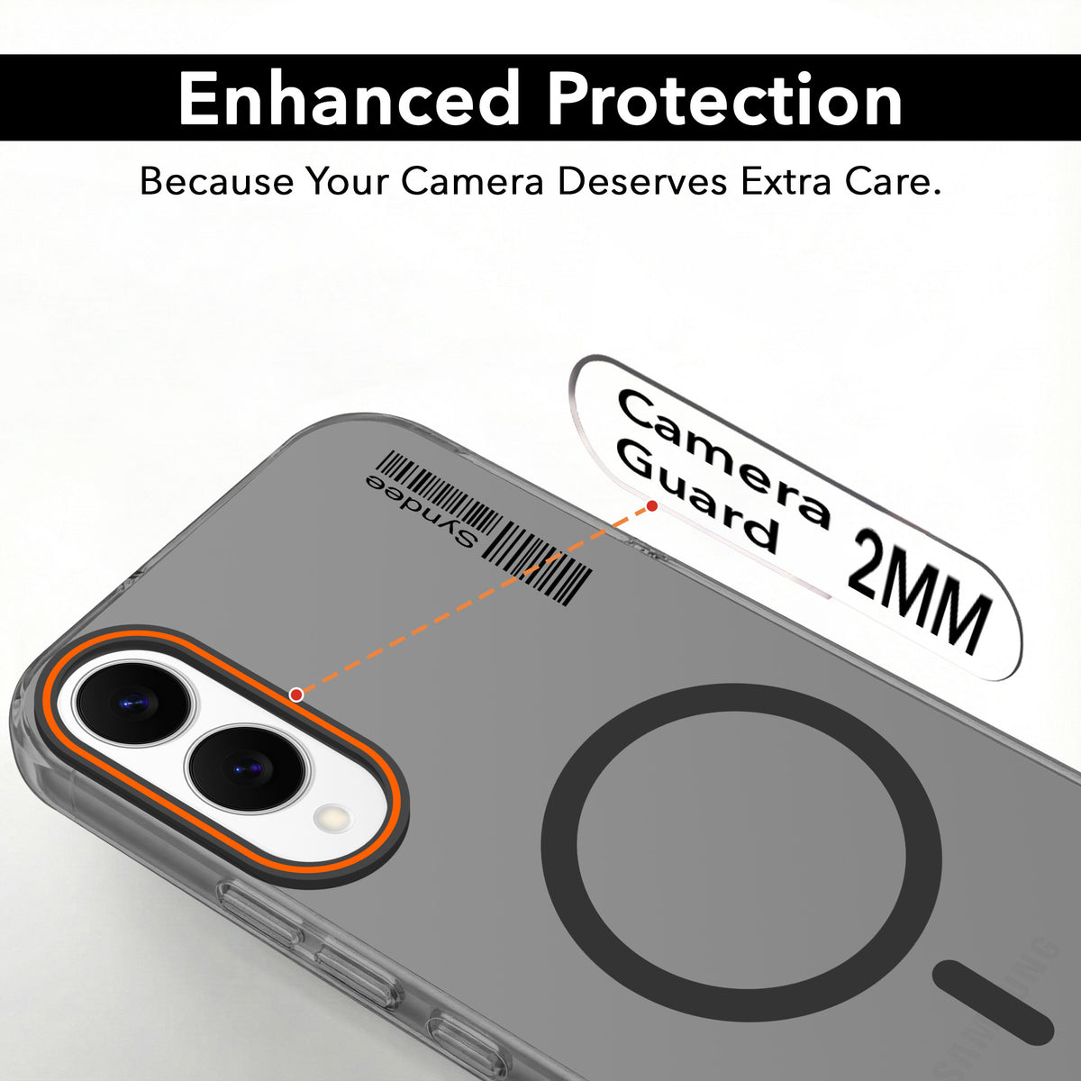 For Samsung Galaxy S25 Edge Back Cover Case (Soft Touch | Camera Bump Protection | MagSafe Compatible | Matte Finish)