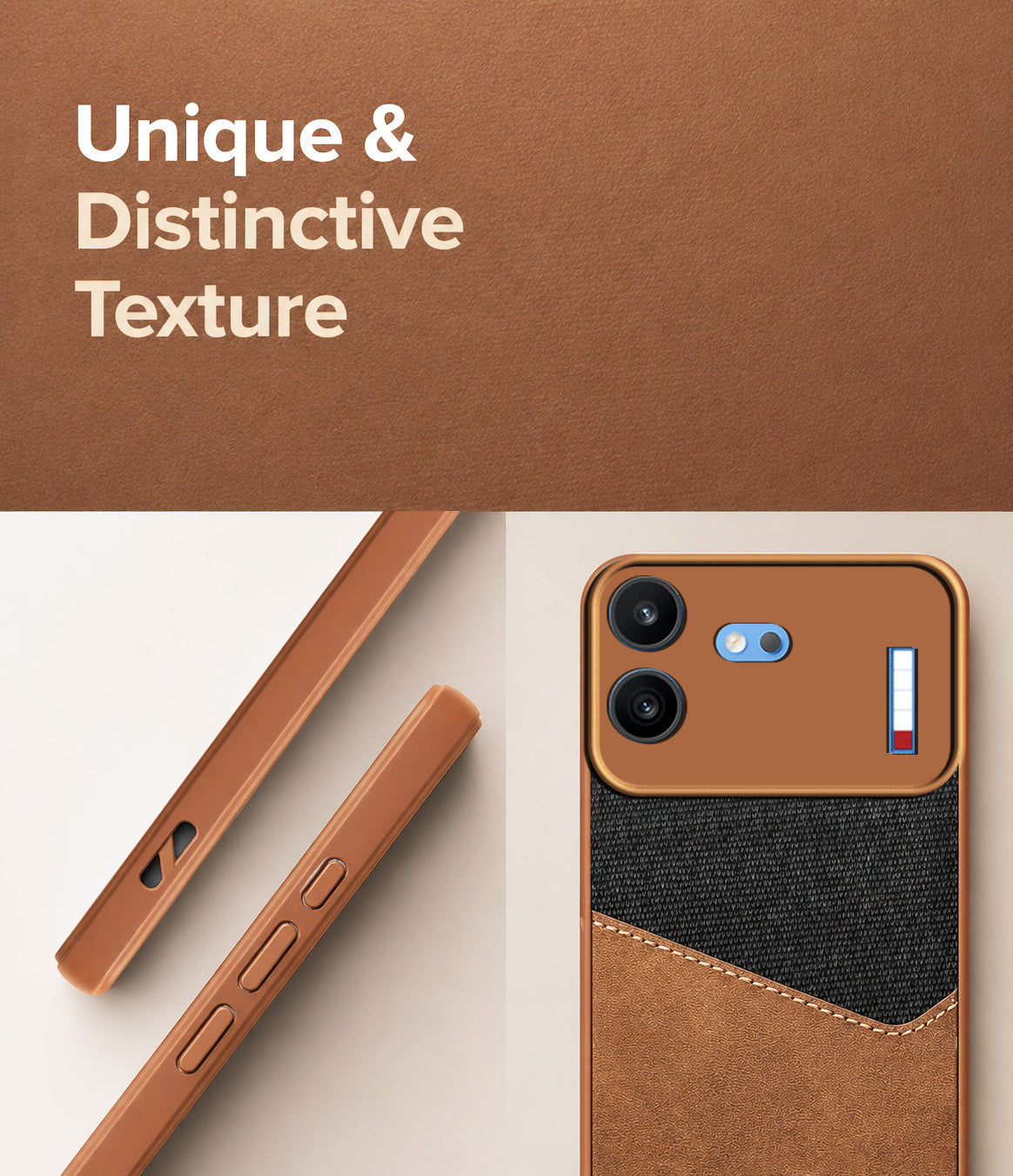 For Nothing Phone 4B 5G Back Cover Case (Dual PU Leather Stitch | Professional Minimalist | Soft and Flexible)