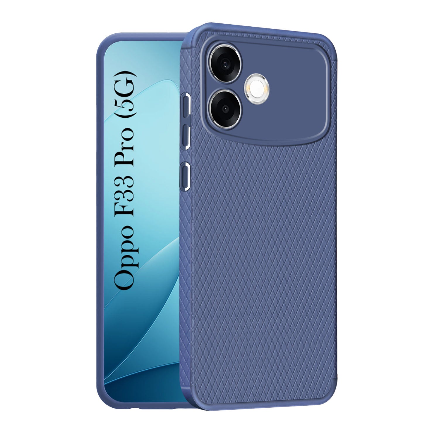 For Oppo F33 Pro 5G Back Cover Case Liquid Silicone (Camera Protection | Side Grip Texture | Soft and Flexible)