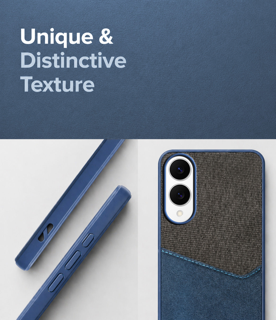 For Samsung Galaxy S25 Edge (Dual PU Leather Stitch | Professional Minimalist | Soft and Flexible)