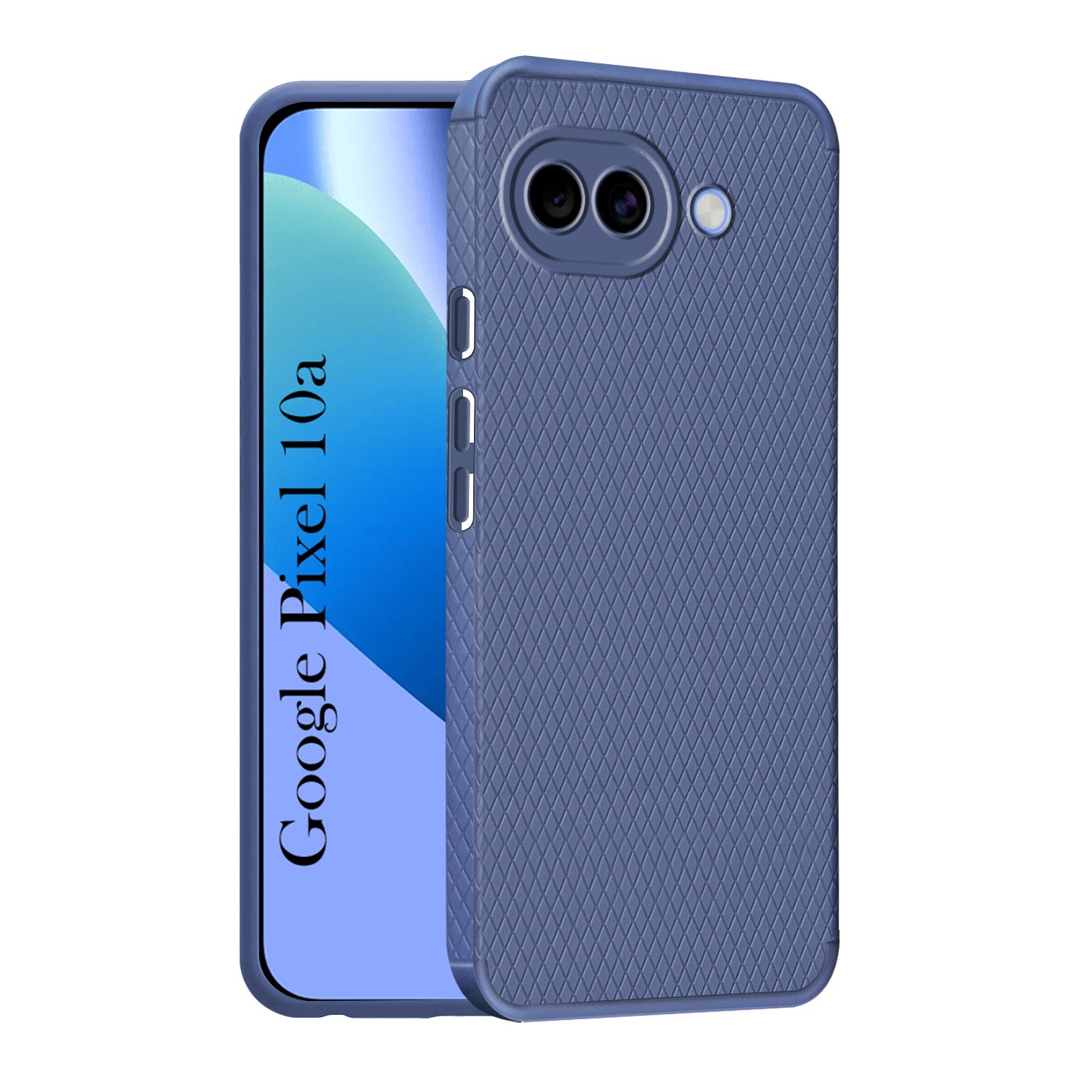 For Google Pixel 10a Back Cover Case Liquid Silicone (Camera Protection | Side Grip Texture | Soft and Flexible)