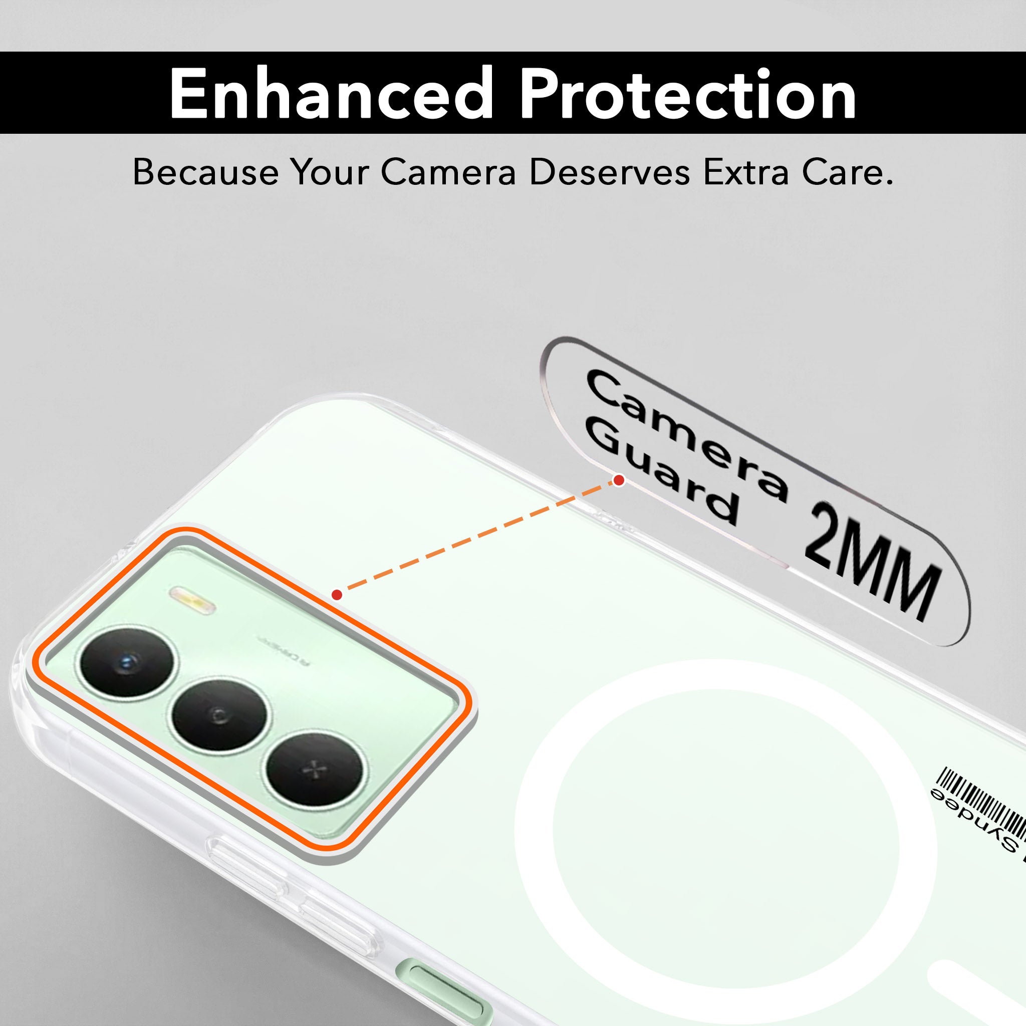 For Realme C73 Back Cover Case (Soft Touch | Camera Bump Protection | MagSafe Compatible | Matte Finish)