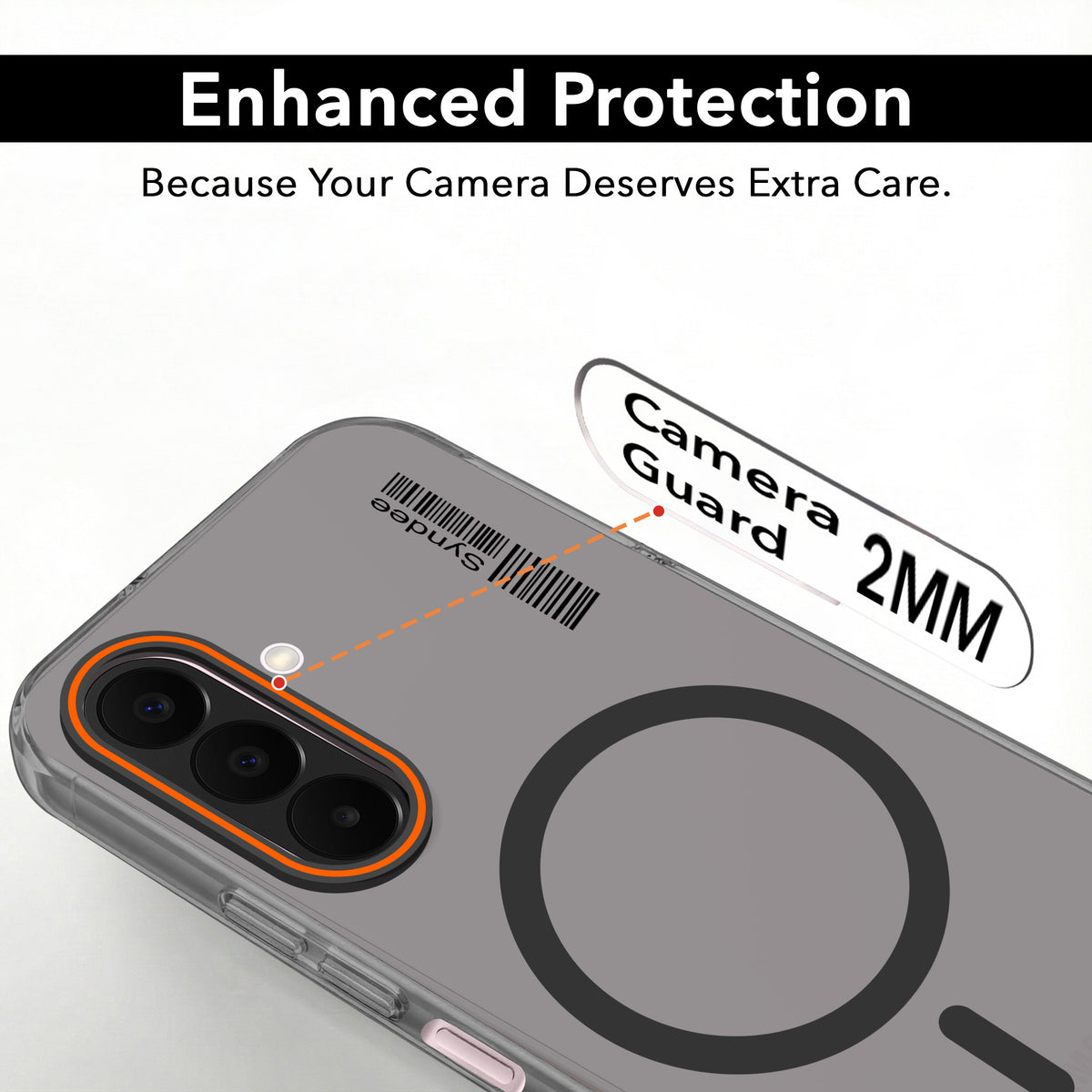 For Samsung Galaxy A27 5G | Samsung M47 5G Back Cover Case (Soft Touch | Camera Bump Protection | MagSafe Compatible | Matte Finish)