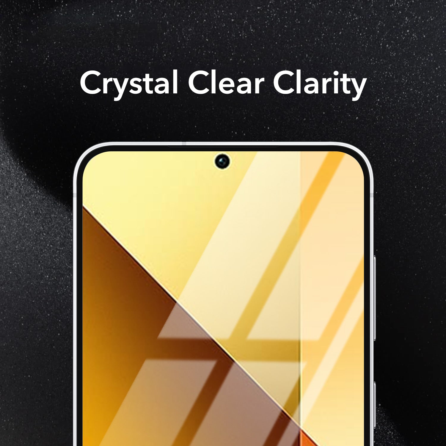Tempered Glass For Redmi Note 13 5G Military-Grade Gorilla Screen Protector With Installation Kit | Shatterproof, Full Coverage, HD Clear, Scratch Resistant (Pack of 1)