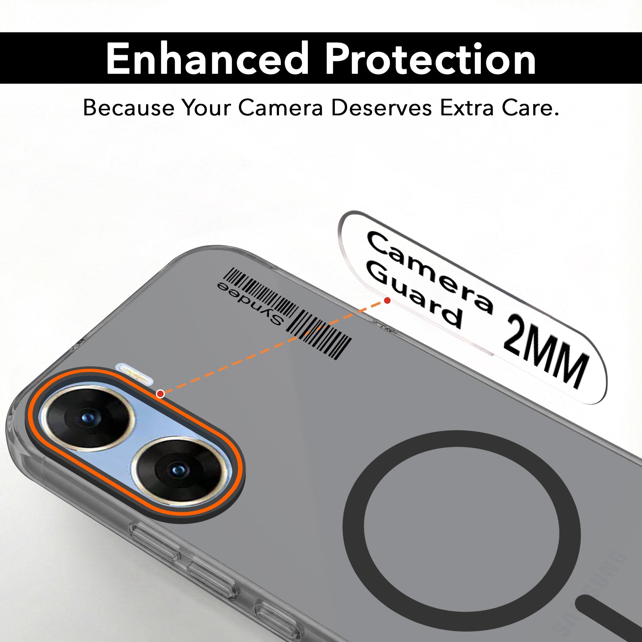 For Vivo V29e 5G Back Cover Case (Soft Touch | Camera Bump Protection | MagSafe Compatible | Matte Finish)