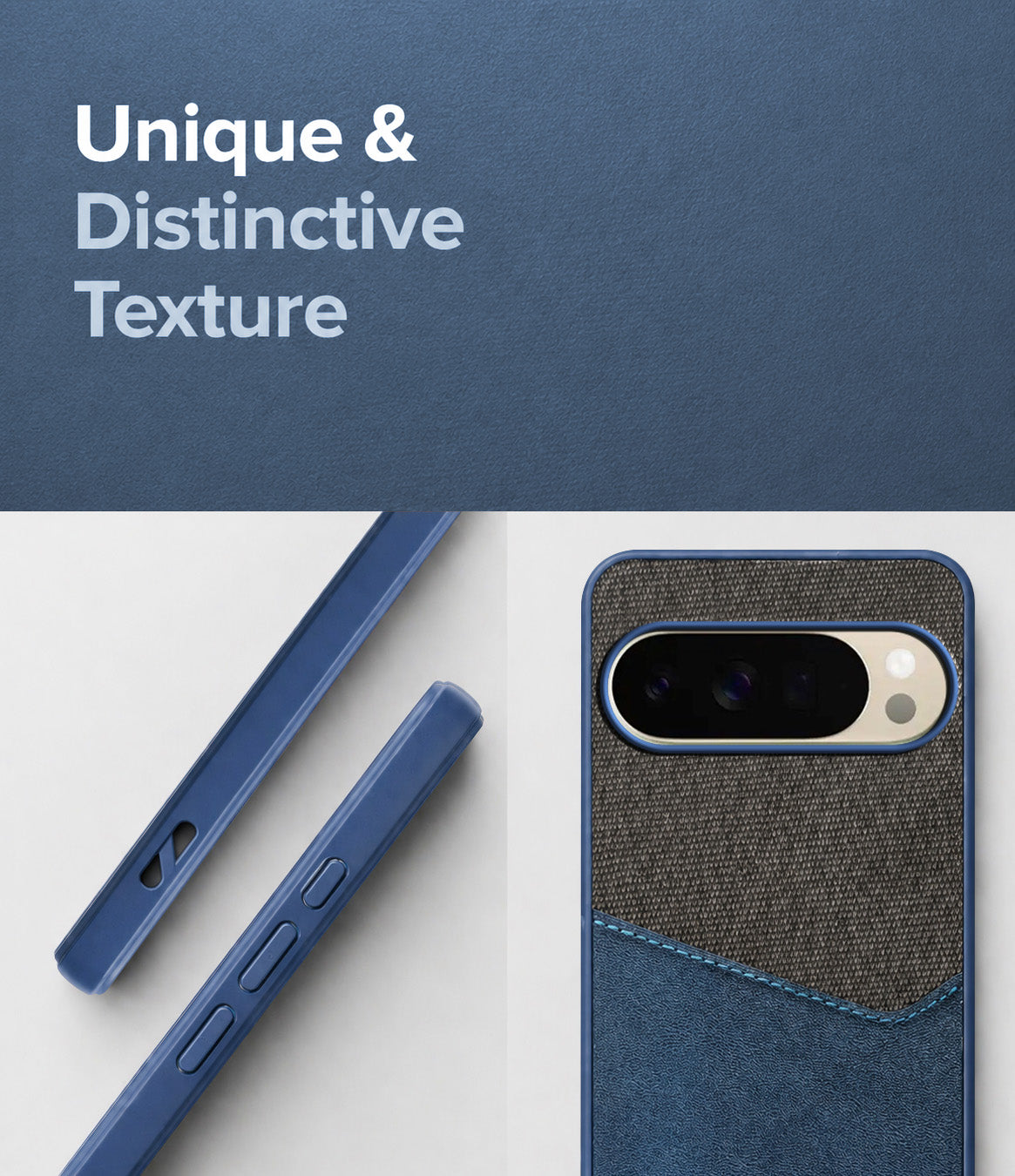 For Google Pixel 10 Pro Back Cover Case (Dual PU Leather Stitch | Professional Minimalist | Soft and Flexible)