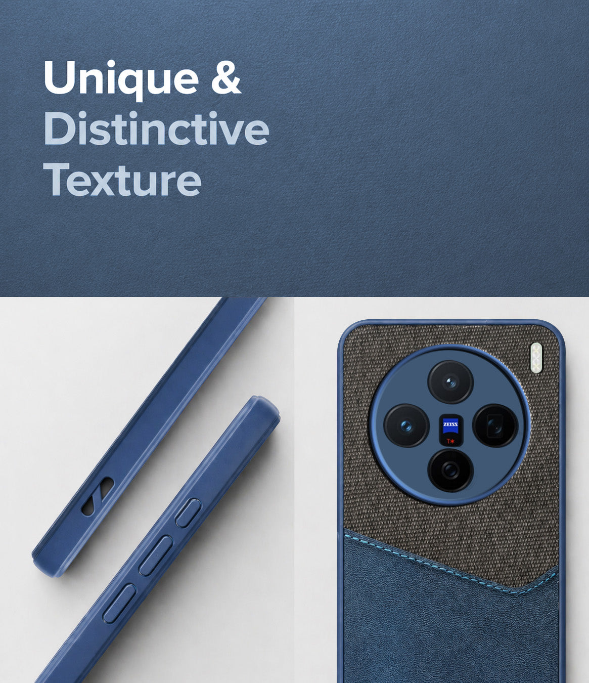For Vivo X200 Back Cover Case (Dual PU Leather Stitch | Professional Minimalist | Soft and Flexible)