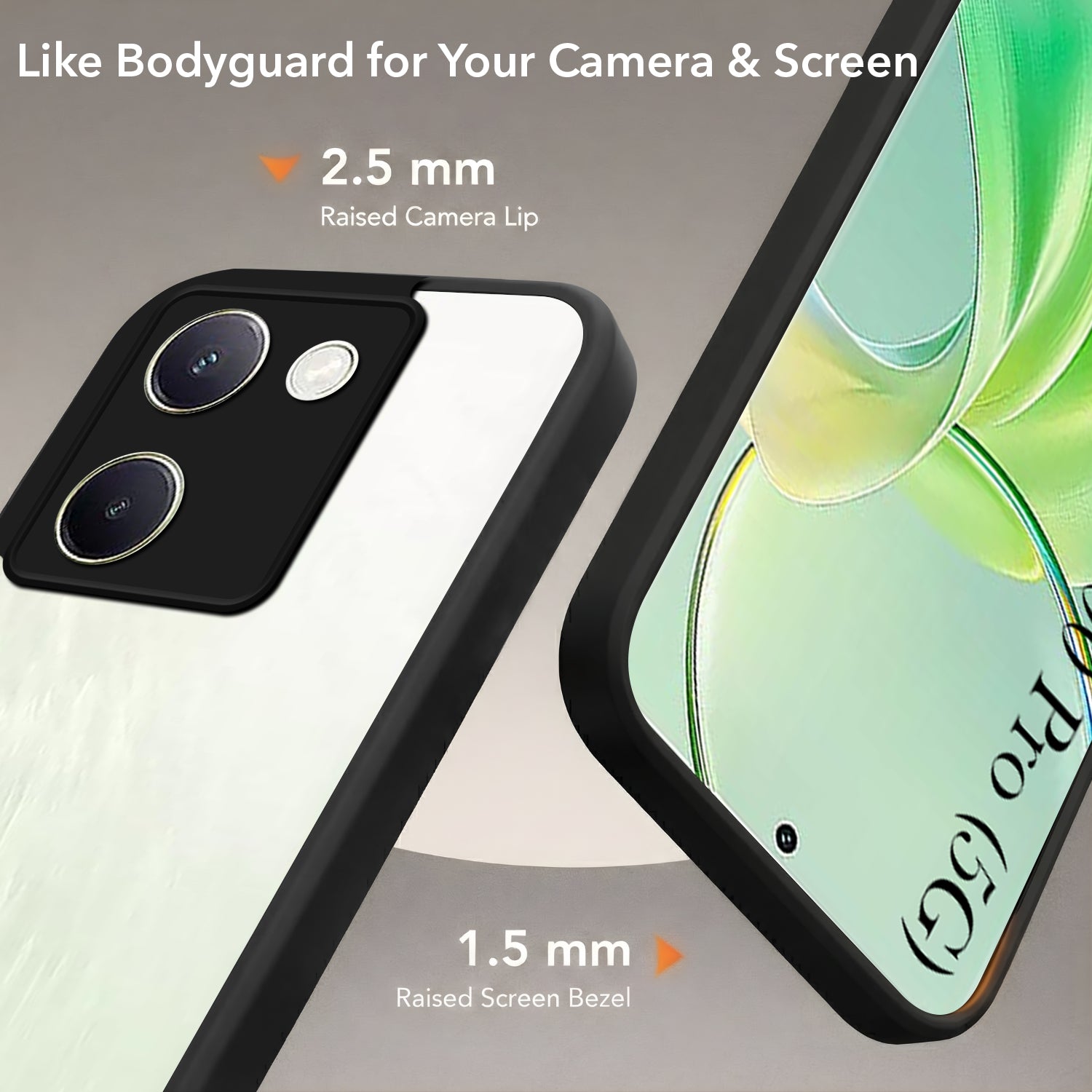For Vivo Y200 Pro 5G Back Cover Case (Built-in Stand | Lifetime Anti Yellow | Kickstand Shockproof | Camera Protection | MagSafe Compatible)