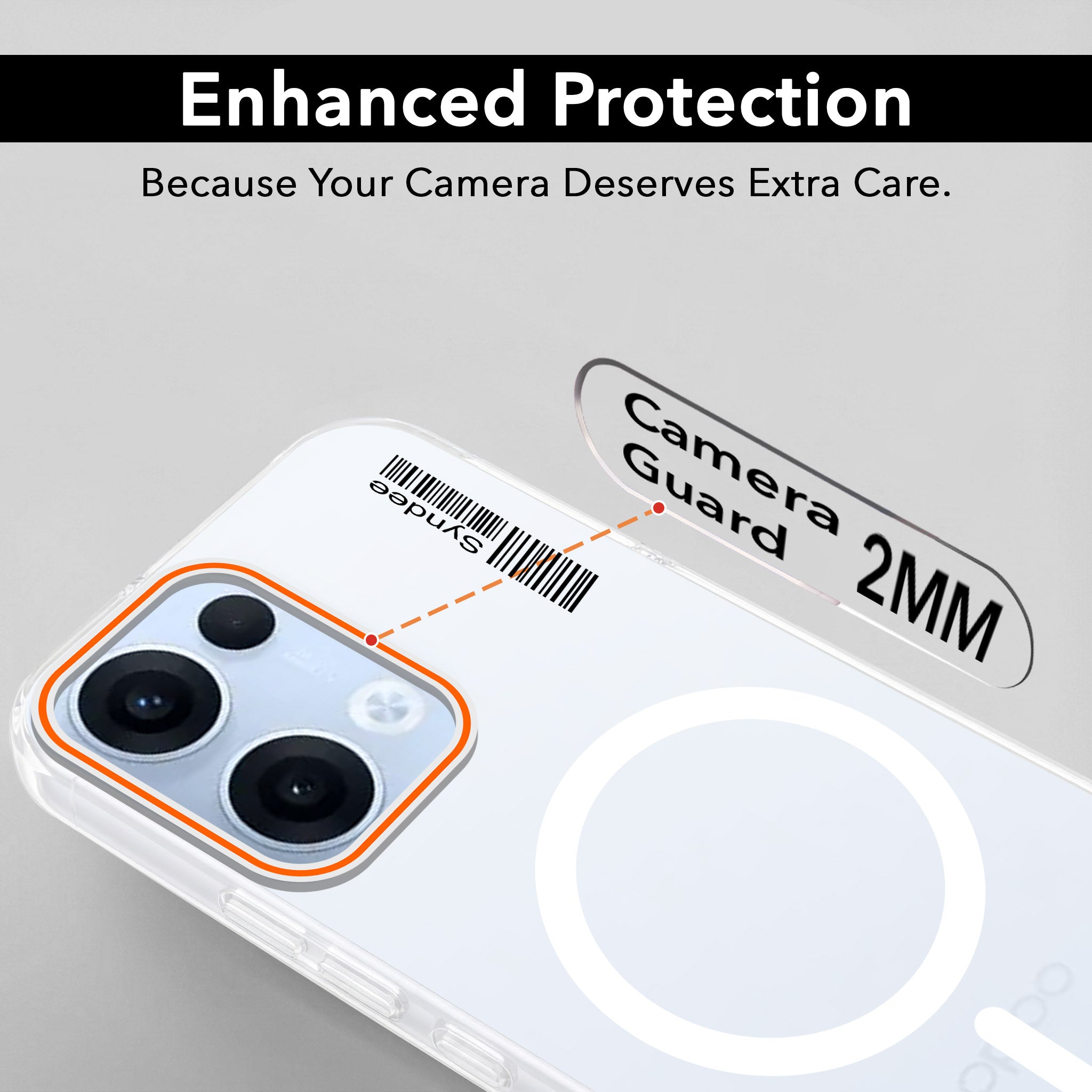 For Oppo Reno13 5G | Oppo Reno 13 5G Back Cover Case (Soft Touch | Camera Bump Protection | MagSafe Compatible | Matte Finish)