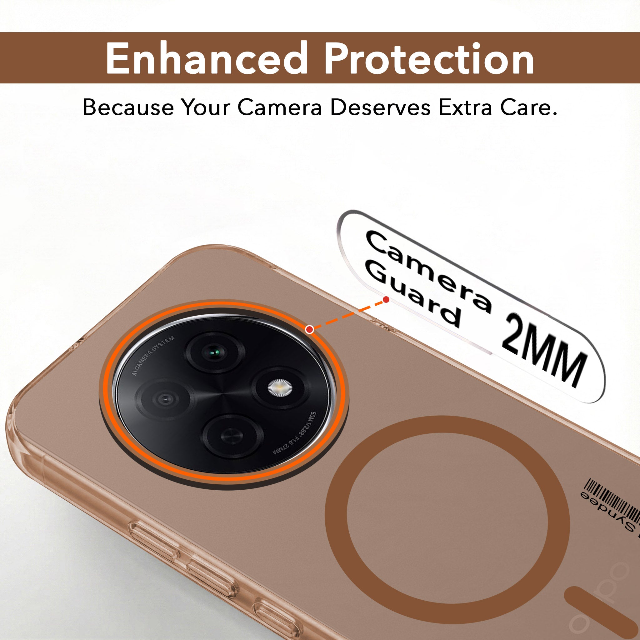 For Oppo F29 Pro Back Cover Case (Soft Touch | Camera Bump Protection | MagSafe Compatible | Matte Finish)