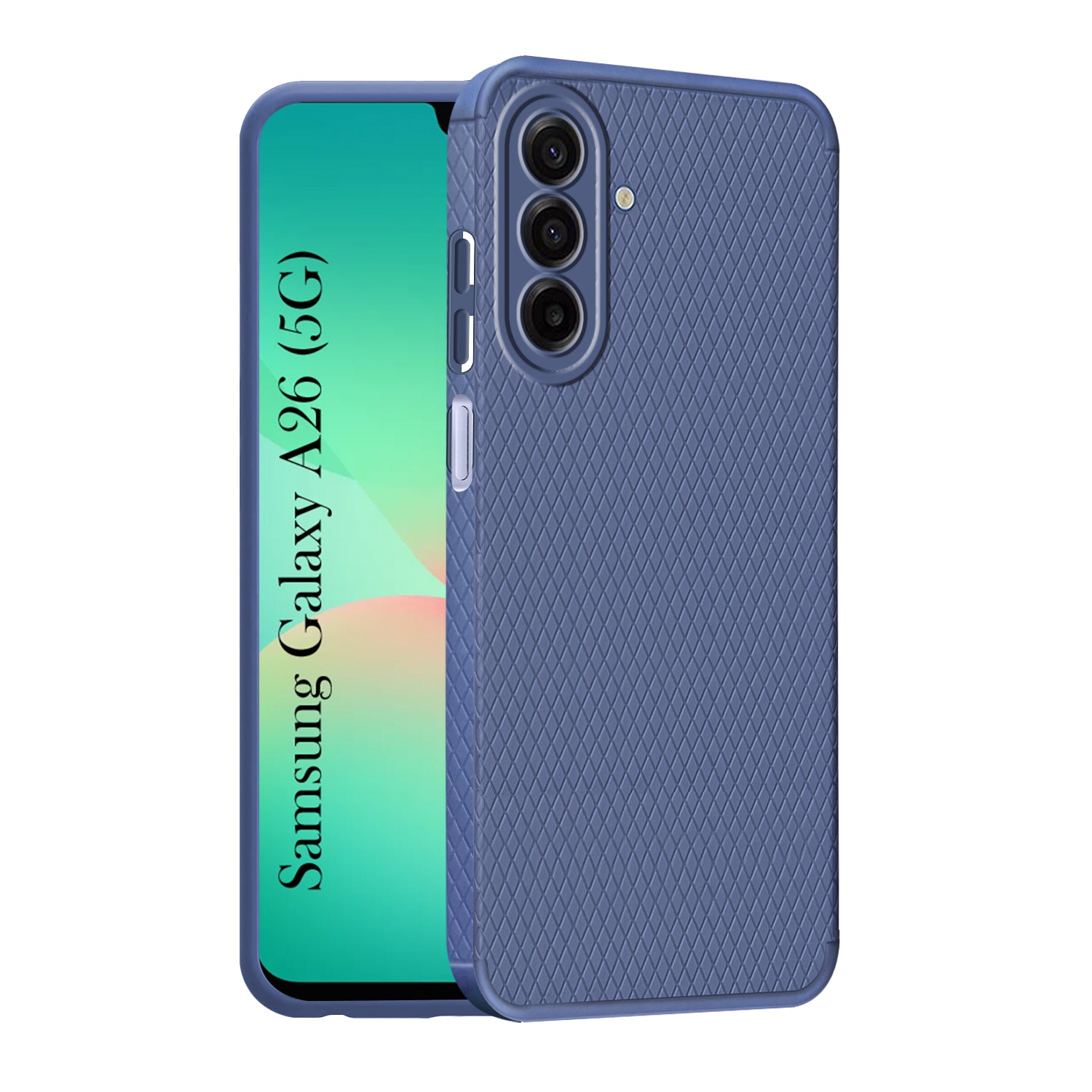 For Samsung Galaxy A26 5G Back Cover Case (Liquid Silicone | Side Grip | Camera Protection)