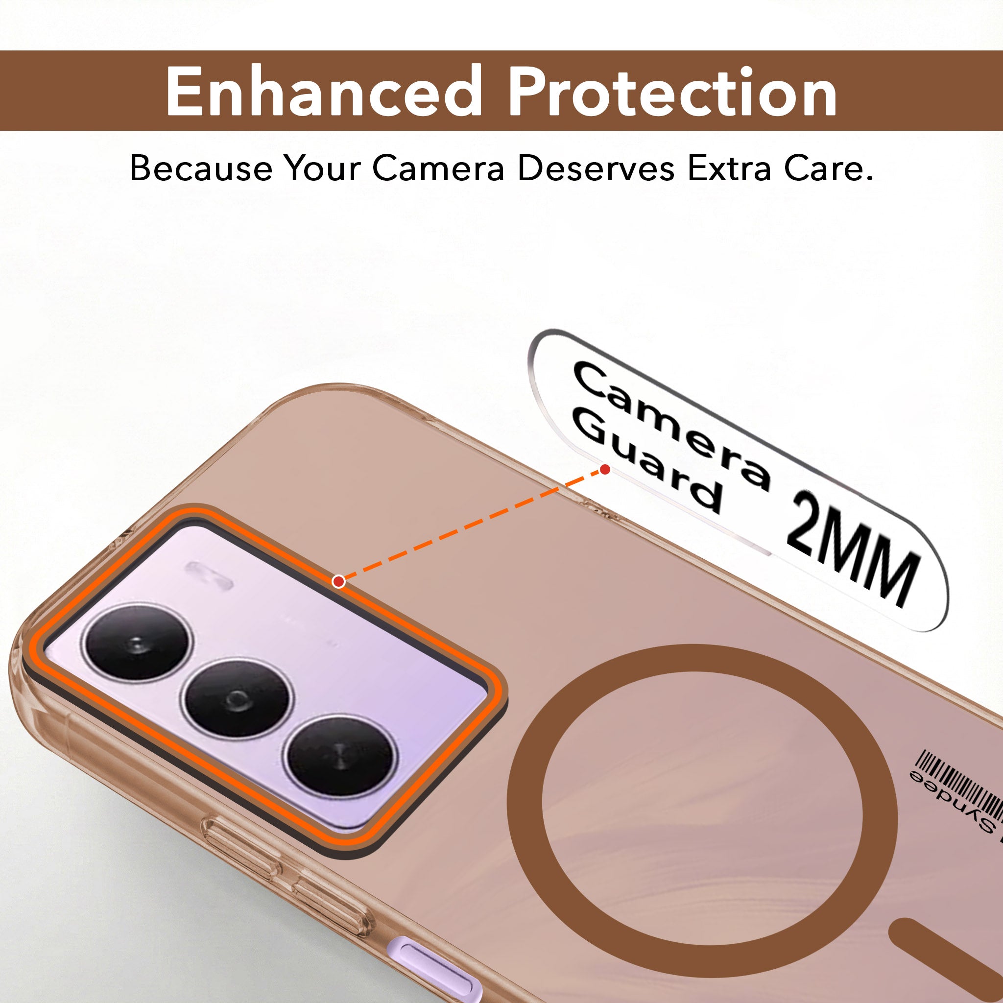 For Realme C75 5G Back Cover Case (Soft Touch | Camera Bump Protection | MagSafe Compatible | Matte Finish)