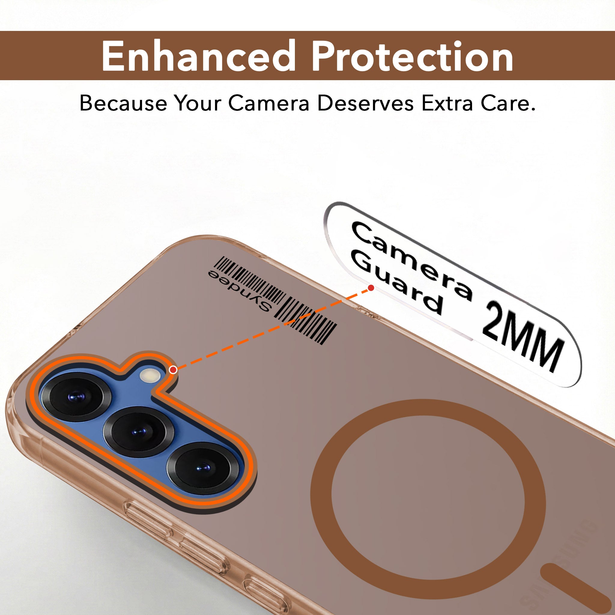 For Samsung Galaxy S25 Back Cover Case (Soft Touch | Camera Bump Protection | MagSafe Compatible | Matte Finish)