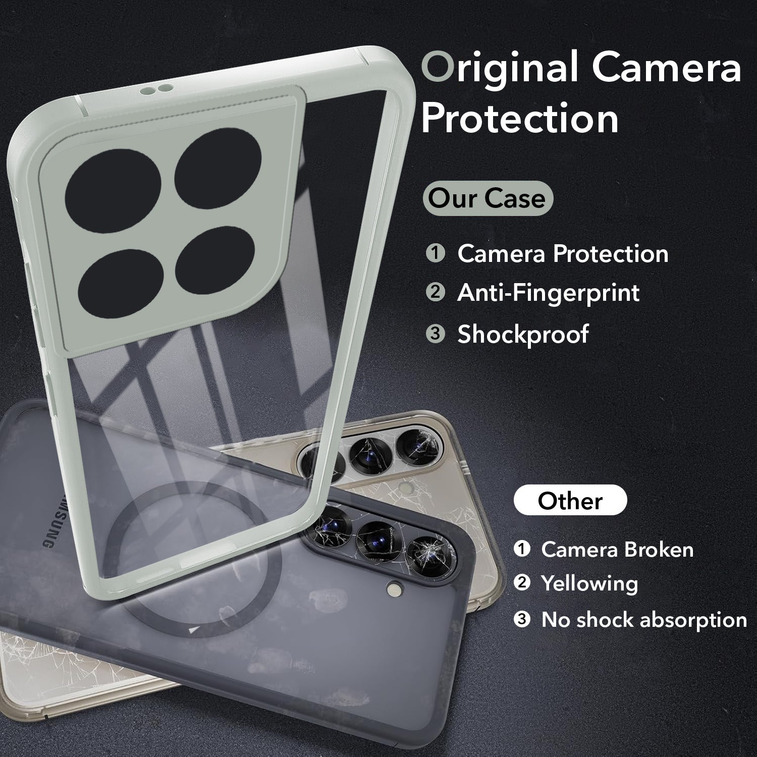 For Motorola Moto Edge 60 Fusion Back Cover Case  (Lifetime Anti Yellow | Anti Scratch | Crystal Clear Shockproof)