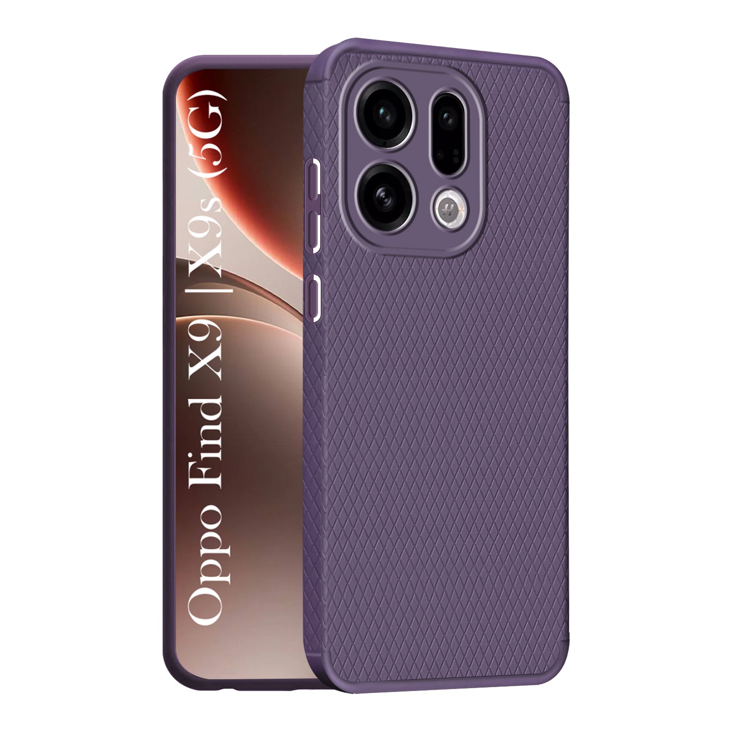 For Oppo Find X9 | Oppo Find X9s Back Cover Case Liquid Silicone (Camera Protection | Side Grip Texture | Soft and Flexible)