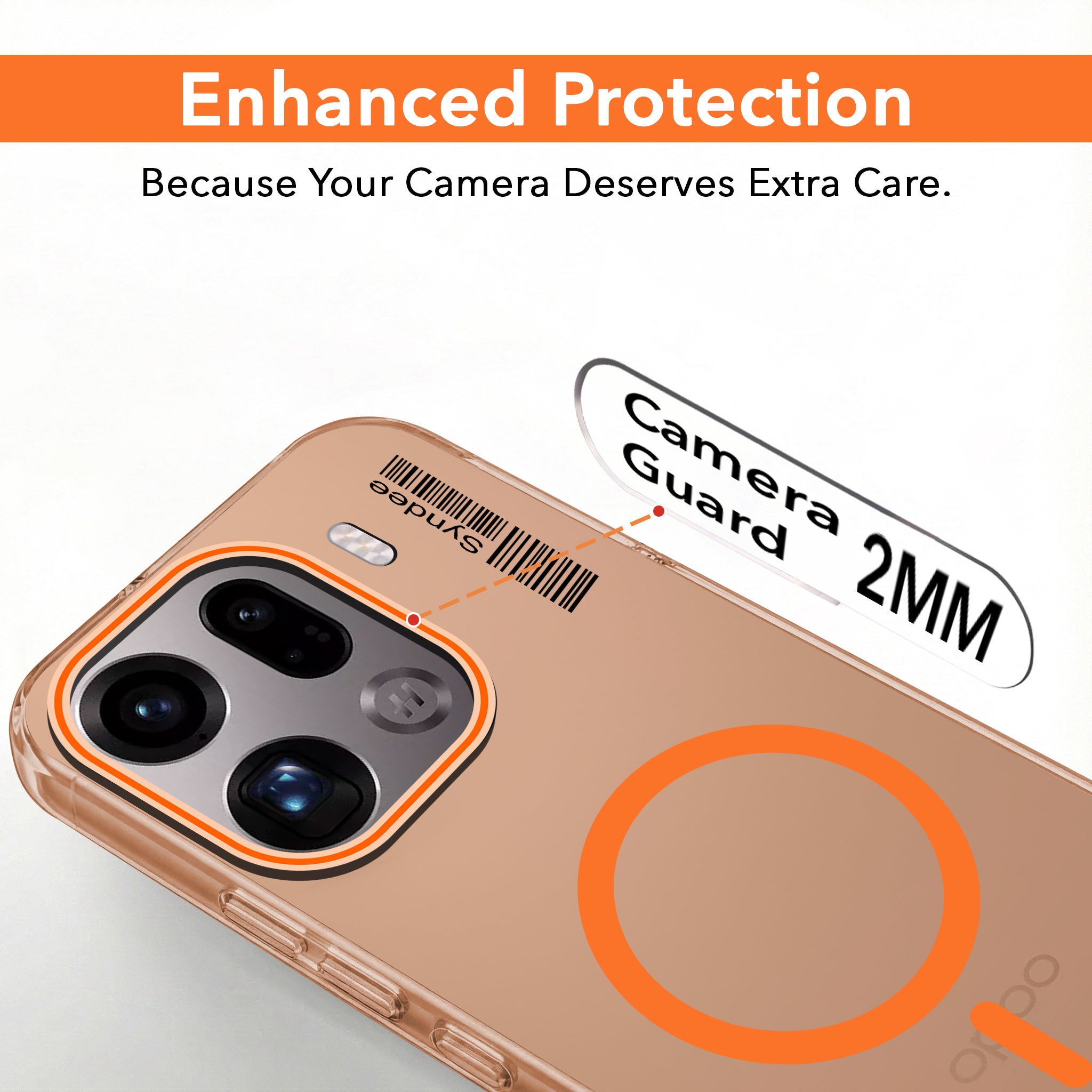 For Oppo Find X9 Pro Back Cover Case (Soft Touch | Camera Bump Protection | MagSafe Compatible | Matte Finish)