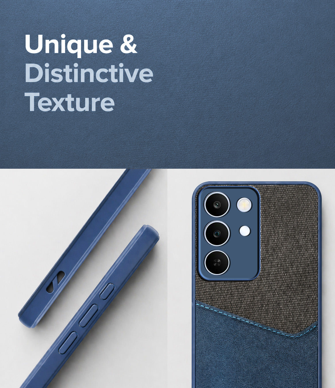 For Realme C83 5G Back Cover Case (Dual PU Leather Stitch | Professional Minimalist | Soft and Flexible)