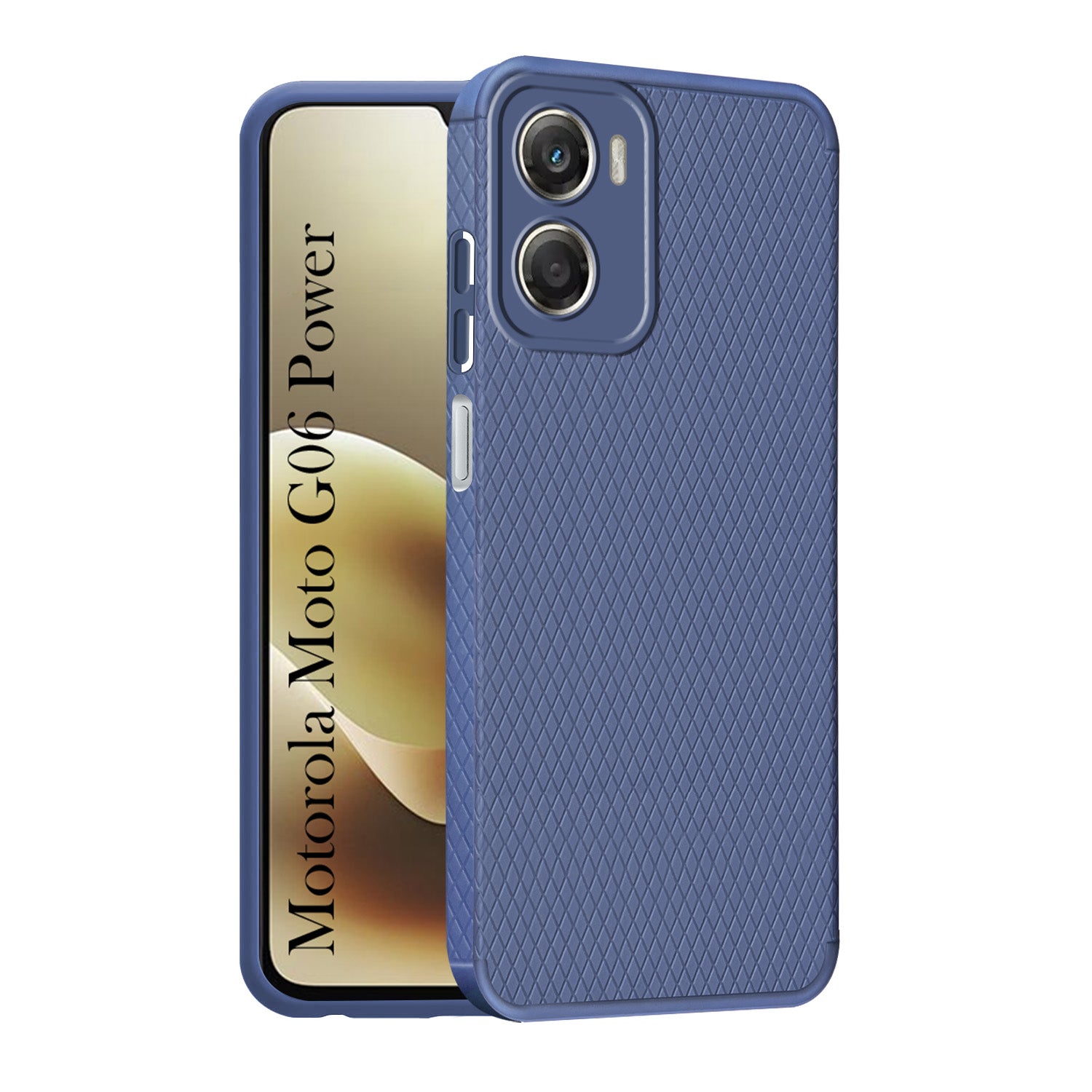 For Motorola Moto G06 Power Back Cover Case Liquid Silicone (Camera Protection | Side Grip Texture | Soft and Flexible)