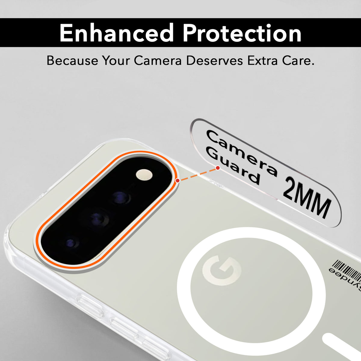 For Google Pixel 11 Pro Back Cover Case (Soft Touch | Camera Bump Protection | MagSafe Compatible | Matte Finish)