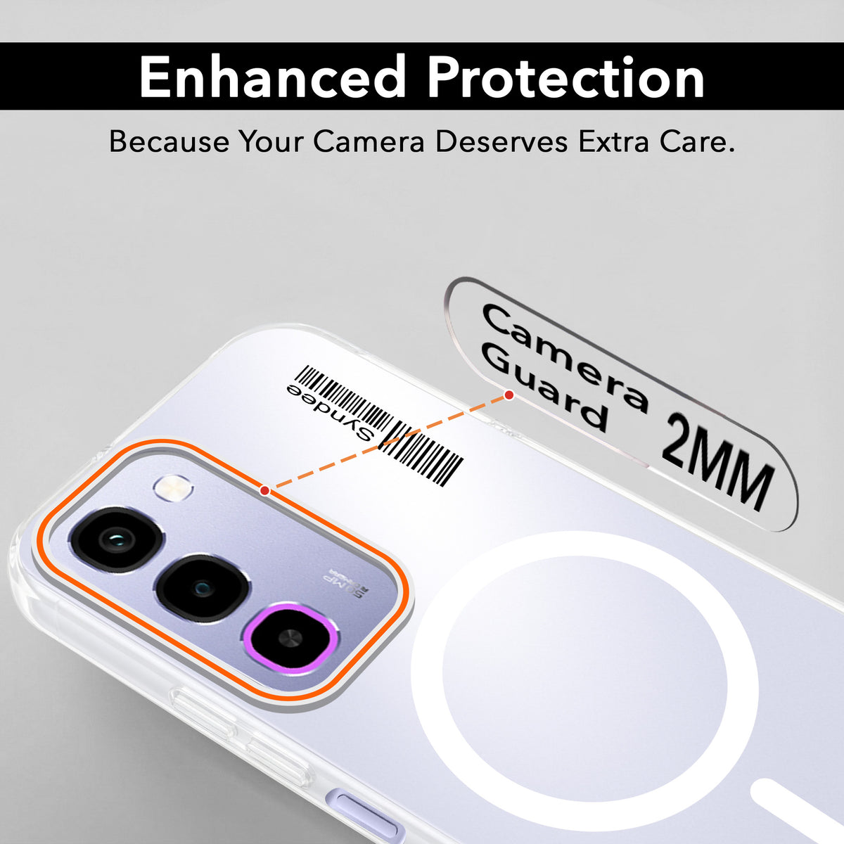 For Realme P4R 5G | Realme Narzo 100X 5G Back Cover Case (Soft Touch | Camera Bump Protection | MagSafe Compatible | Matte Finish)