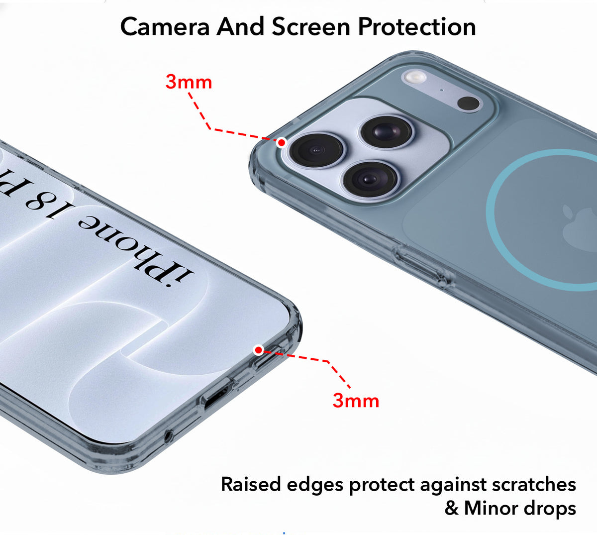 For Apple iPhone 18 Pro Max Back Cover Case Silicone (Slim Paper Thin | Camera Protection Bump | Minimalist Professional | Soft Flexible)
