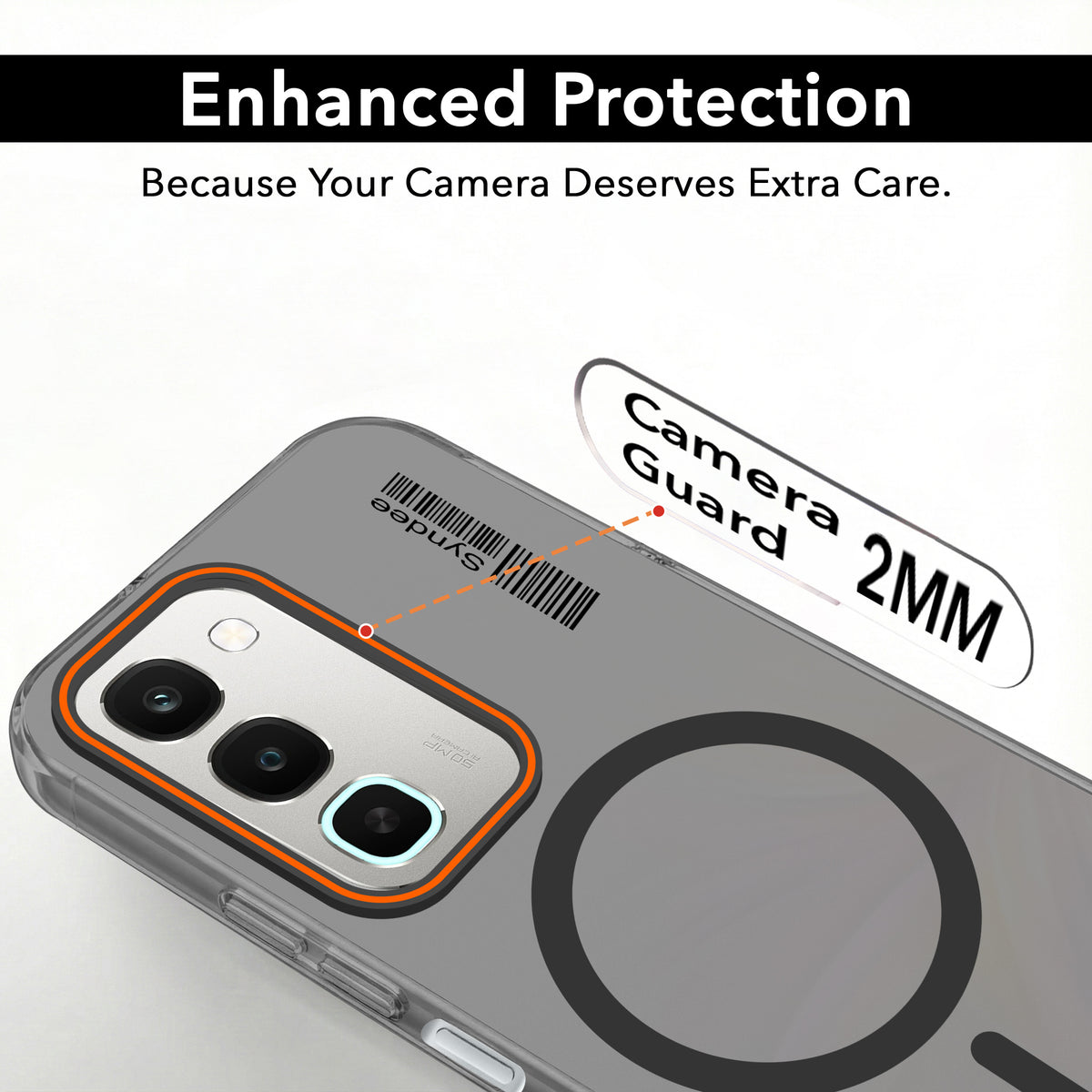 For Realme 16x 5G Back Cover Case (Soft Touch | Camera Bump Protection | MagSafe Compatible | Matte Finish)