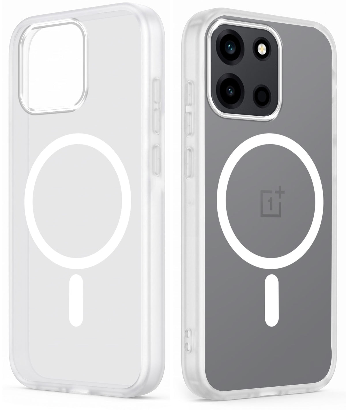 For Oneplus Nord 6 Matte Finish Back Case Cover (MagSafe Compatible | Translucent Soft Touch | Slim and Unbreakable)