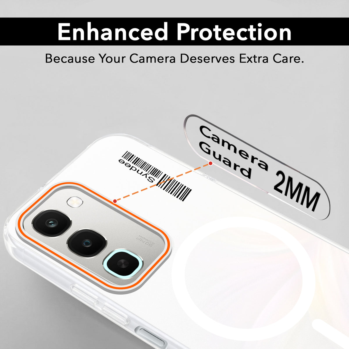 For Realme 16x 5G Back Cover Case (Soft Touch | Camera Bump Protection | MagSafe Compatible | Matte Finish)
