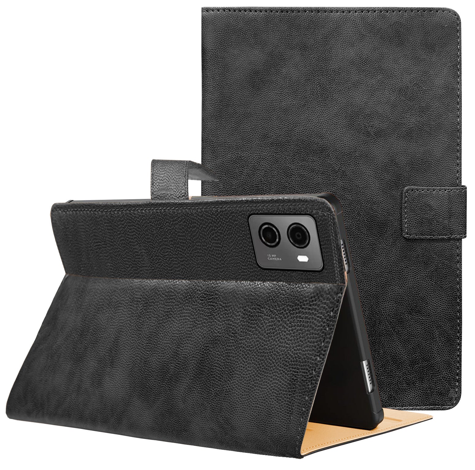 For Lenovo Legion Tab TB320 8.8 Inch Flip Cover Folio Cover (PU Leather | Multi-Angle Smart Stand | Card Storage Slots | Silicone Back Pouch)