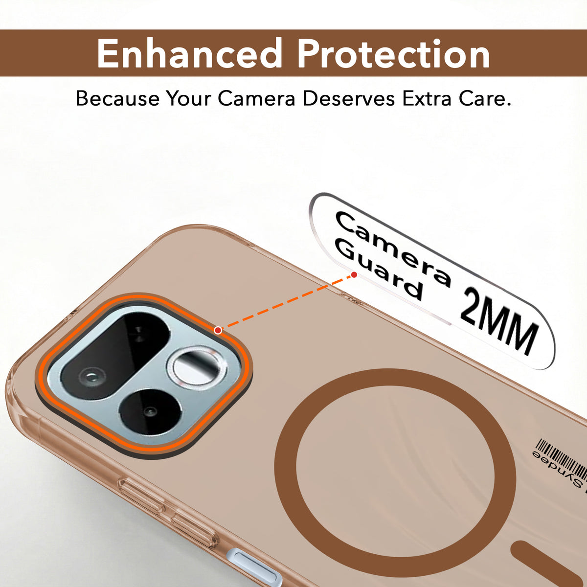 For Realme 16T 5G Back Cover Case (Soft Touch | Camera Bump Protection | MagSafe Compatible | Matte Finish)