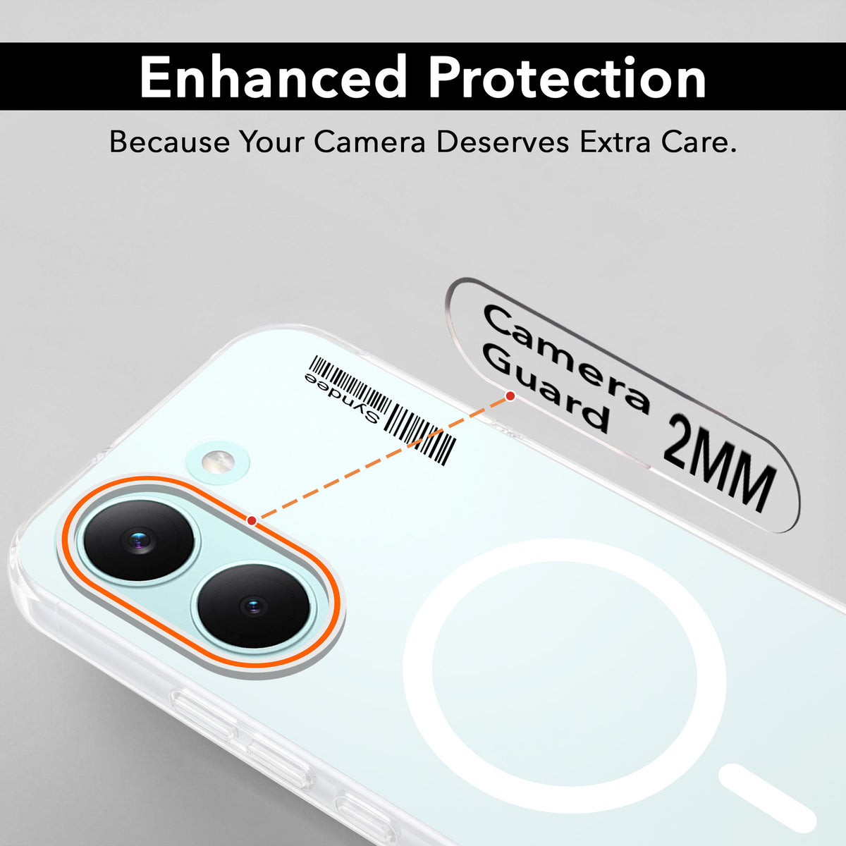 For Poco X8 Pro Back Cover Case (Soft Touch | Camera Bump Protection | MagSafe Compatible | Matte Finish)