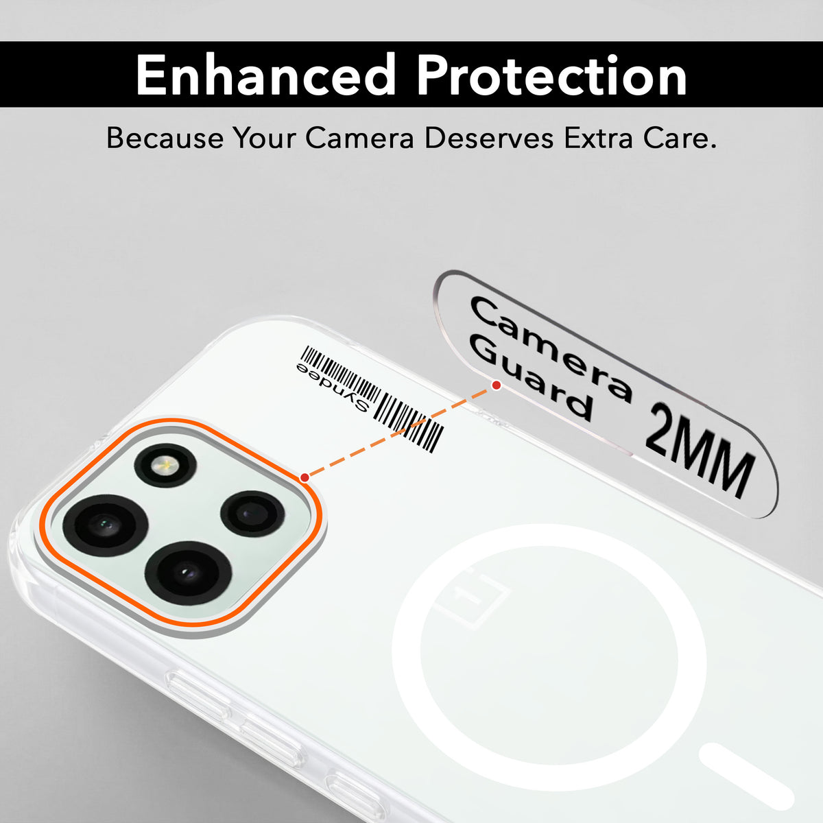 For Oneplus Nord 6 Back Cover Case (Soft Touch | Camera Bump Protection | MagSafe Compatible | Matte Finish)