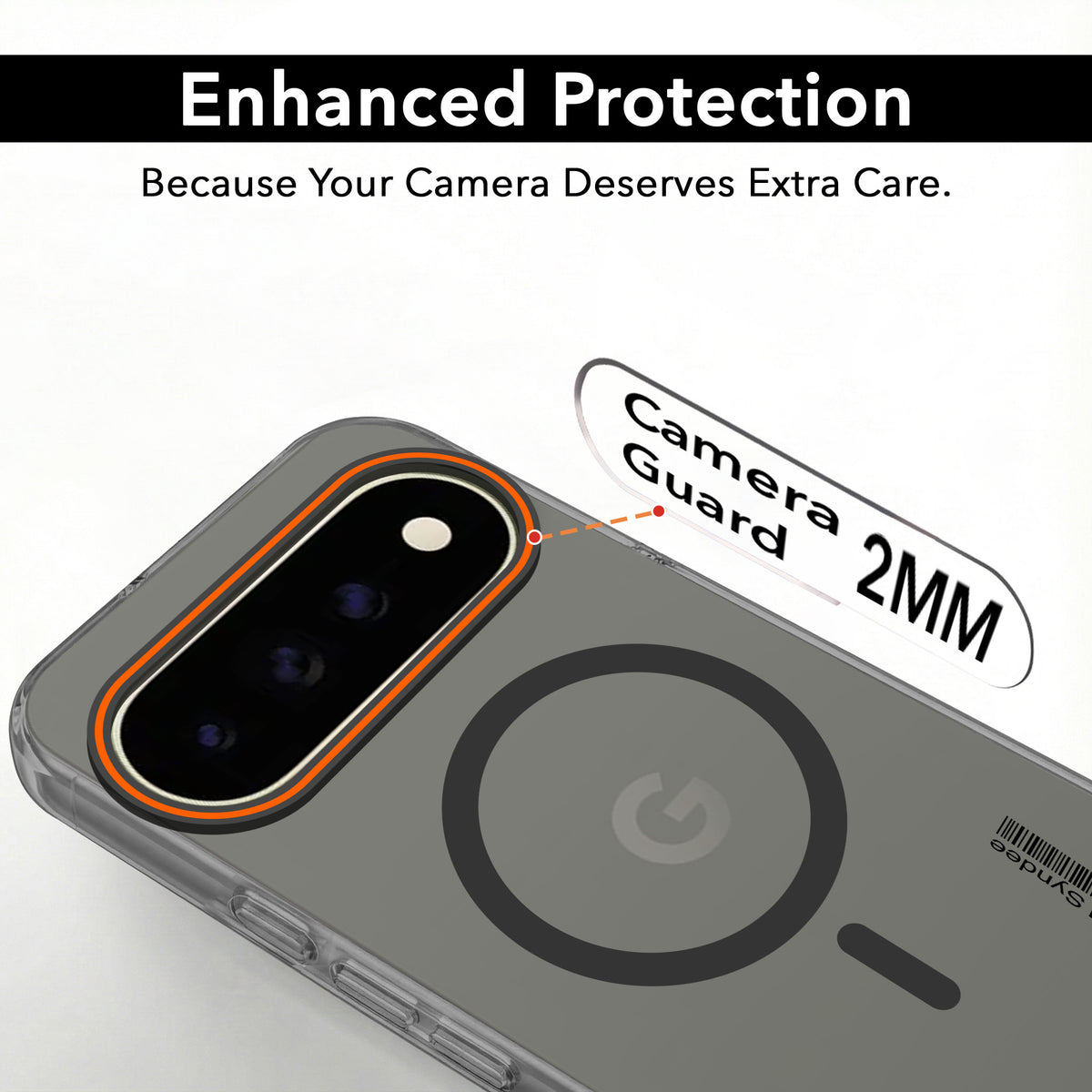 For Google Pixel 11 Pro Back Cover Case (Soft Touch | Camera Bump Protection | MagSafe Compatible | Matte Finish)