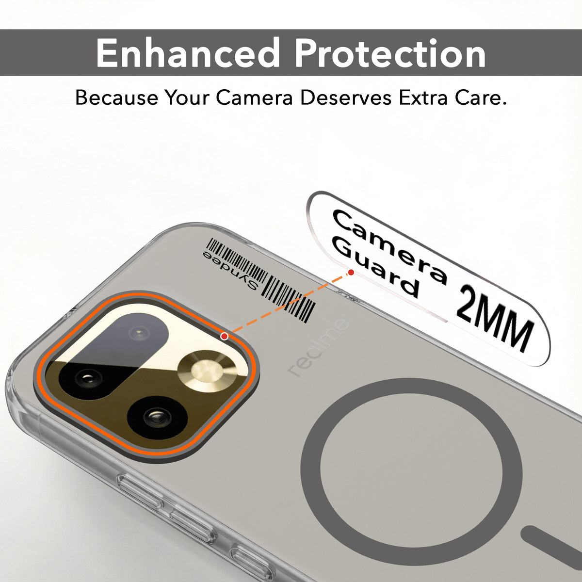 For Realme 16 Pro Plus 5G Back Cover Case (Soft Touch | Camera Bump Protection | MagSafe Compatible | Matte Finish)