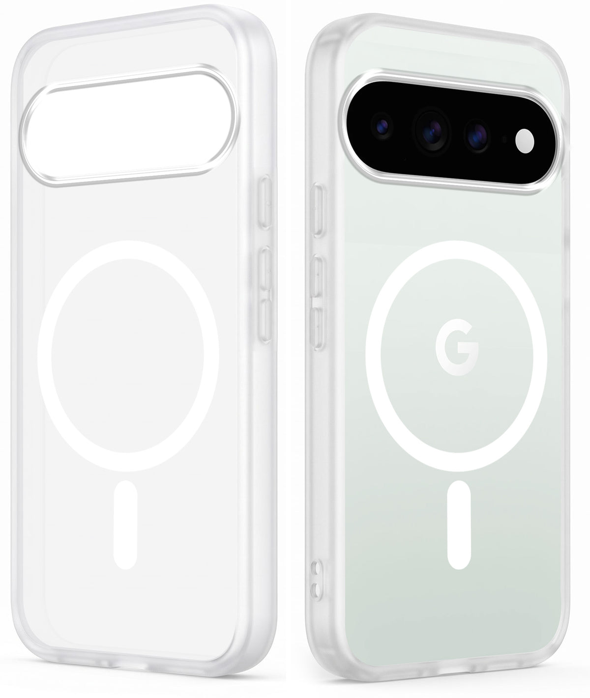 For Google Pixel 11 Pro XL Matte Finish Back Case Cover (MagSafe Compatible | Translucent Soft Touch | Slim and Unbreakable)