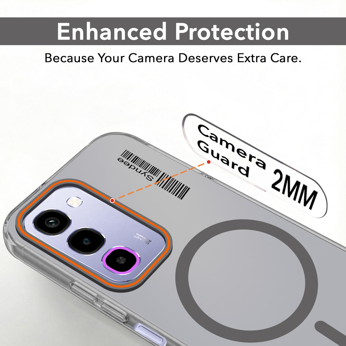 For Realme P4R 5G | Realme Narzo 100X 5G Back Cover Case (Soft Touch | Camera Bump Protection | MagSafe Compatible | Matte Finish)