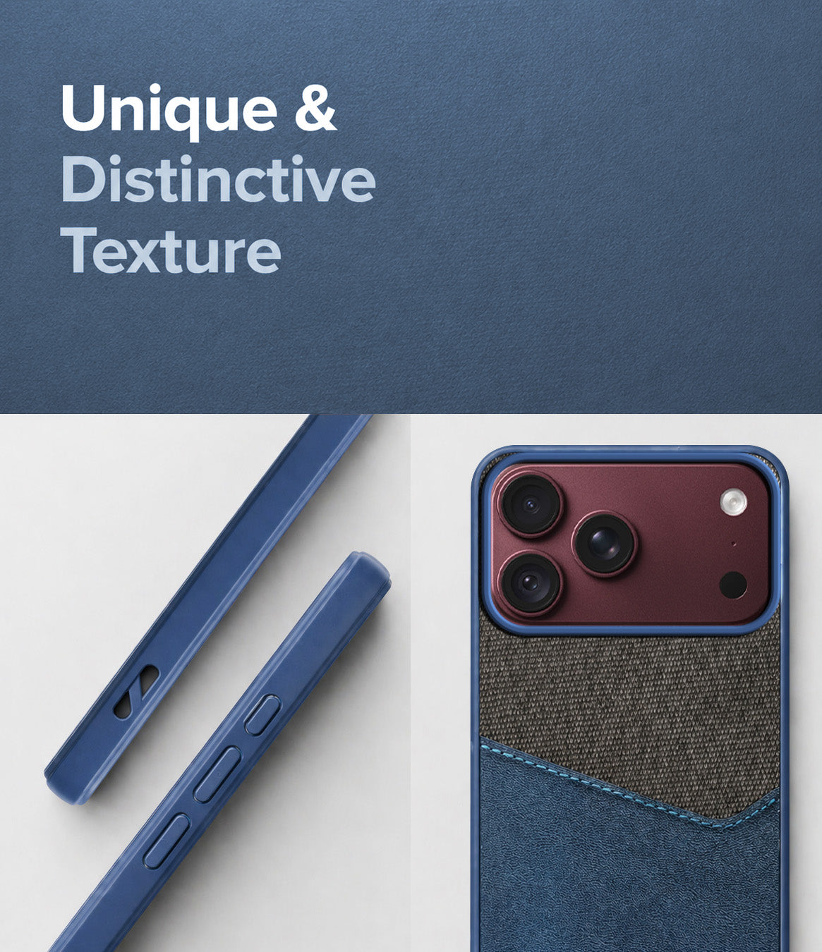 For Apple iPhone 18 Pro Max Back Cover Case (Dual PU Leather Stitch | Professional Minimalist | Soft and Flexible)