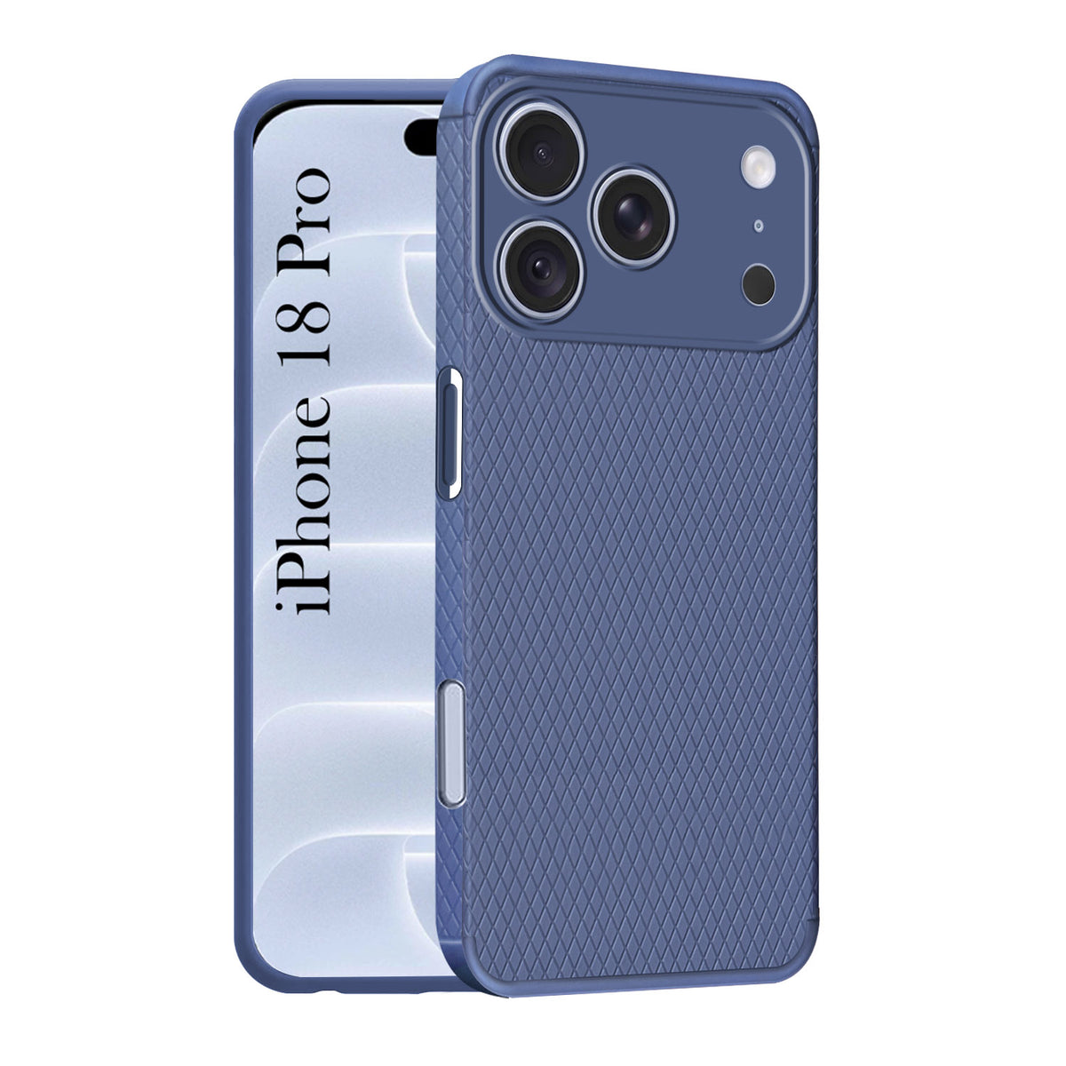 For Apple iPhone 18 Pro Back Cover Case (Liquid Silicone | Side Grip | Camera Protection)